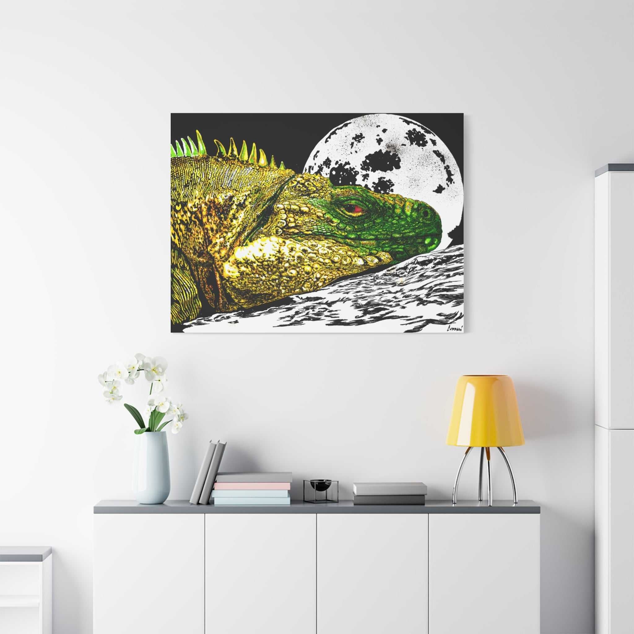 Unleash your wild side with our Reptile Art Print, featuring our original hand drawn art. Transform your space with a unique touch!