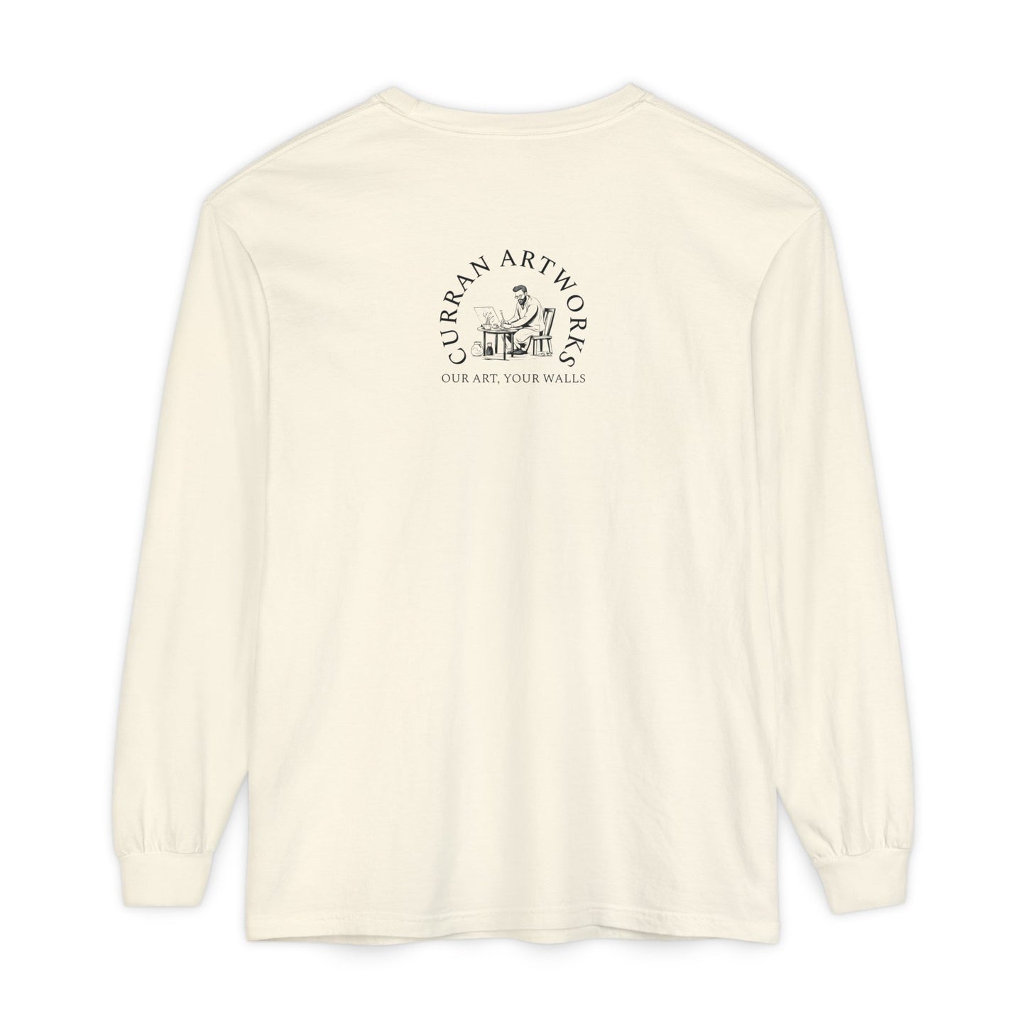 Moonlit Brown Bear Cub Unisex Long Sleeve T Shirt