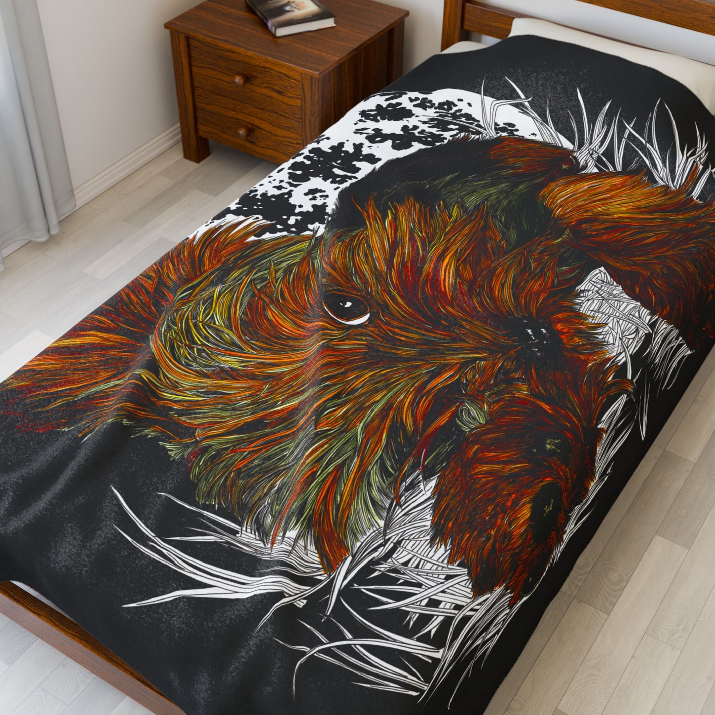 Yorkie Terrier Plush Blanket Perfect for Pet Lovers