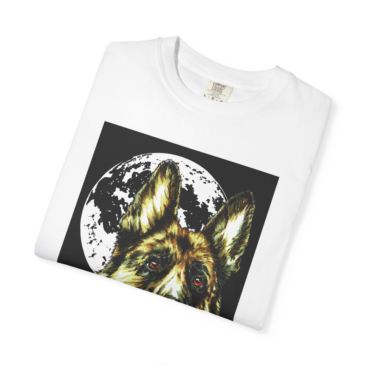 German Shepherd Hand Painted Unisex T-shirt
