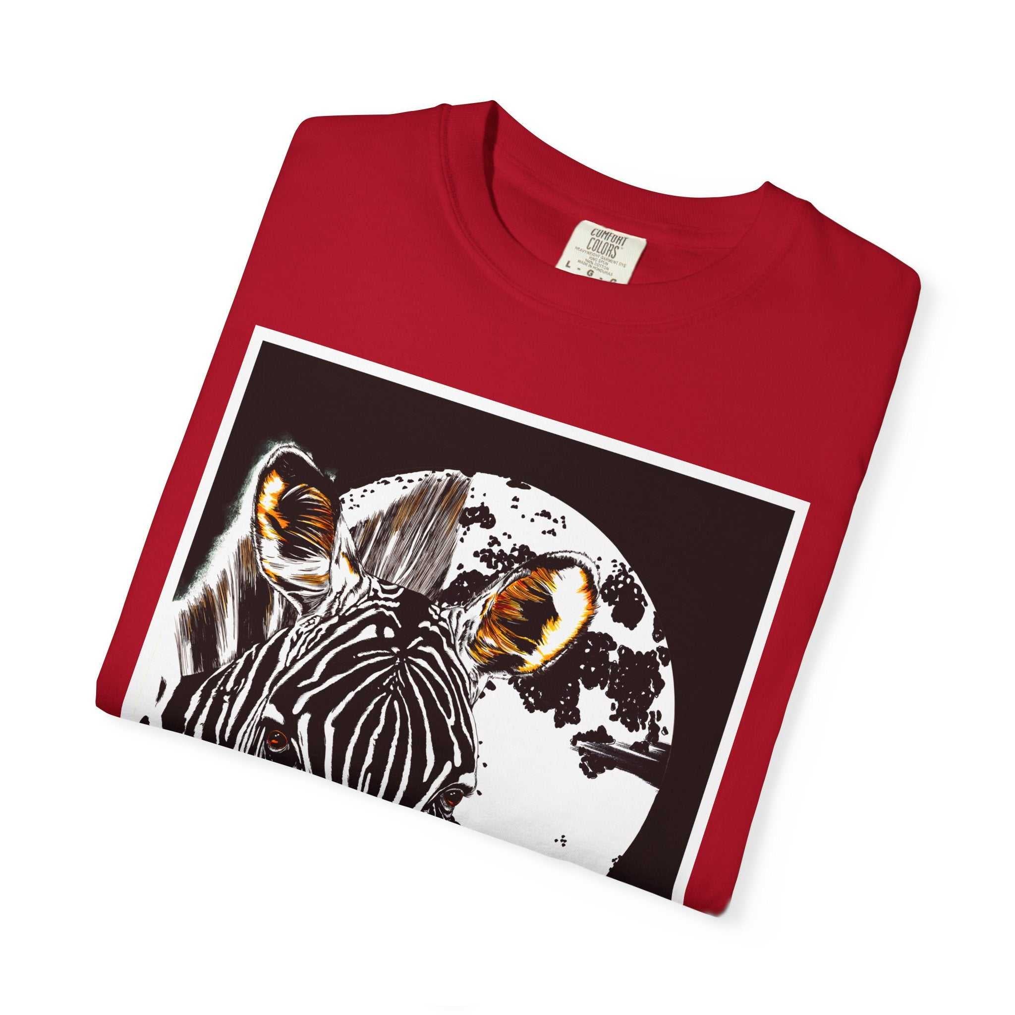 Discover your wild side with our Zebra Heads T-Shirt - featuring the original Bold Animal Art Tee for Nature Lovers. Stand out in style!