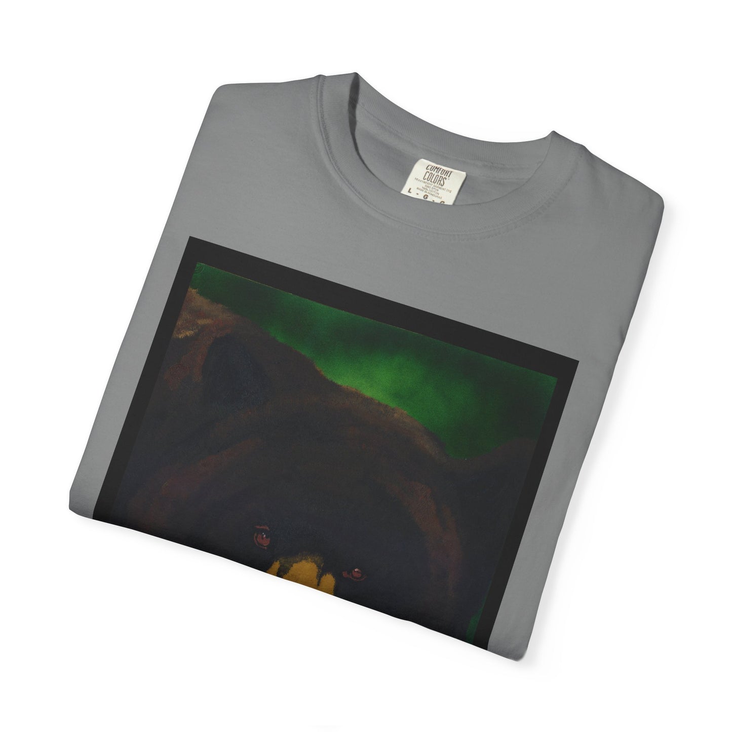 Brown Bear Unisex Garment-Dyed T-Shirt - Nature Apparel