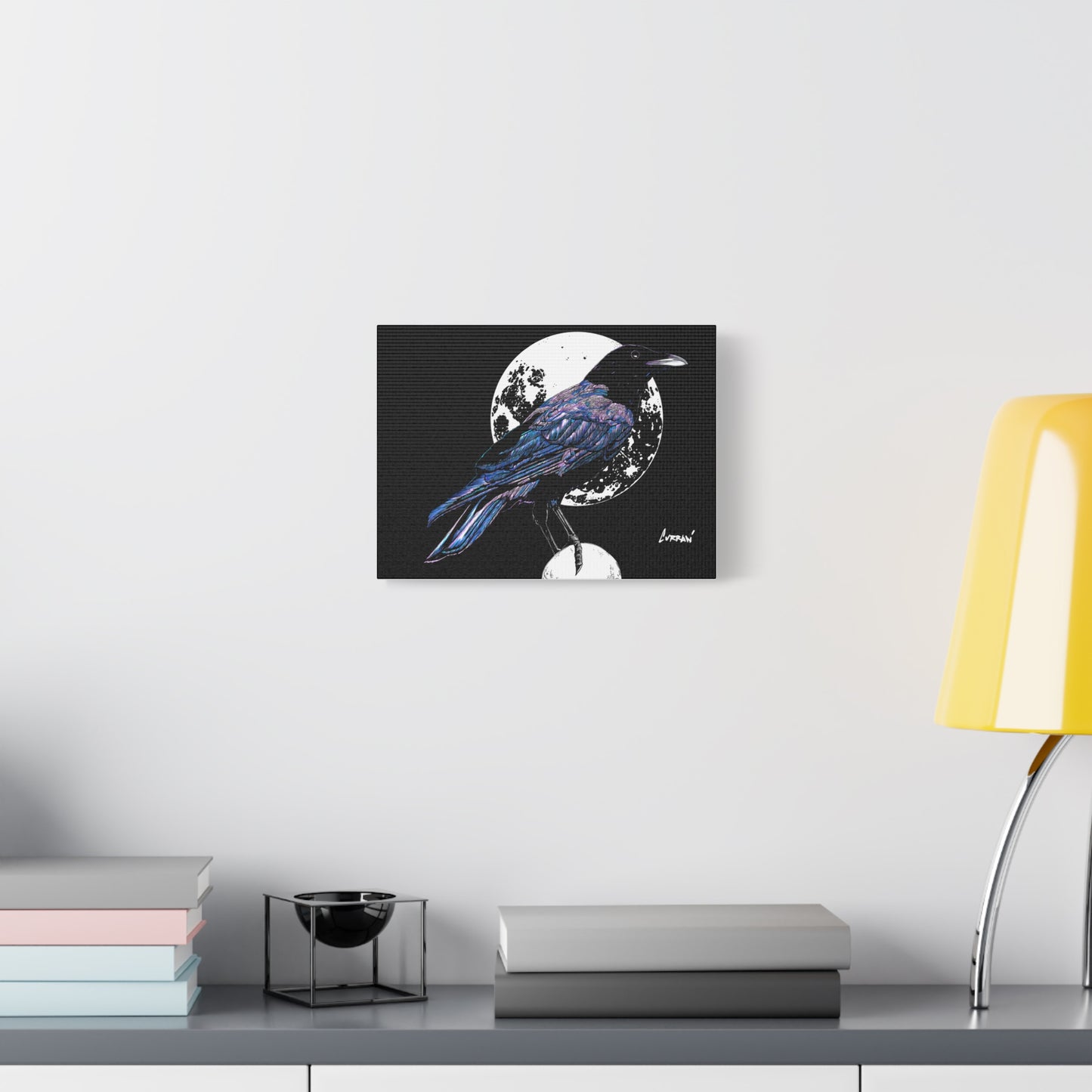 Crow Art – Original Hand-Drawn Unique, Detailed Illustration