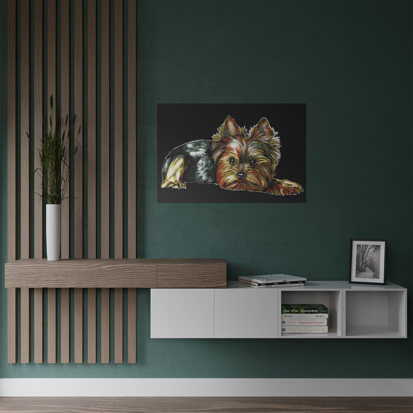 Yorkshire Terrier Satin Poster