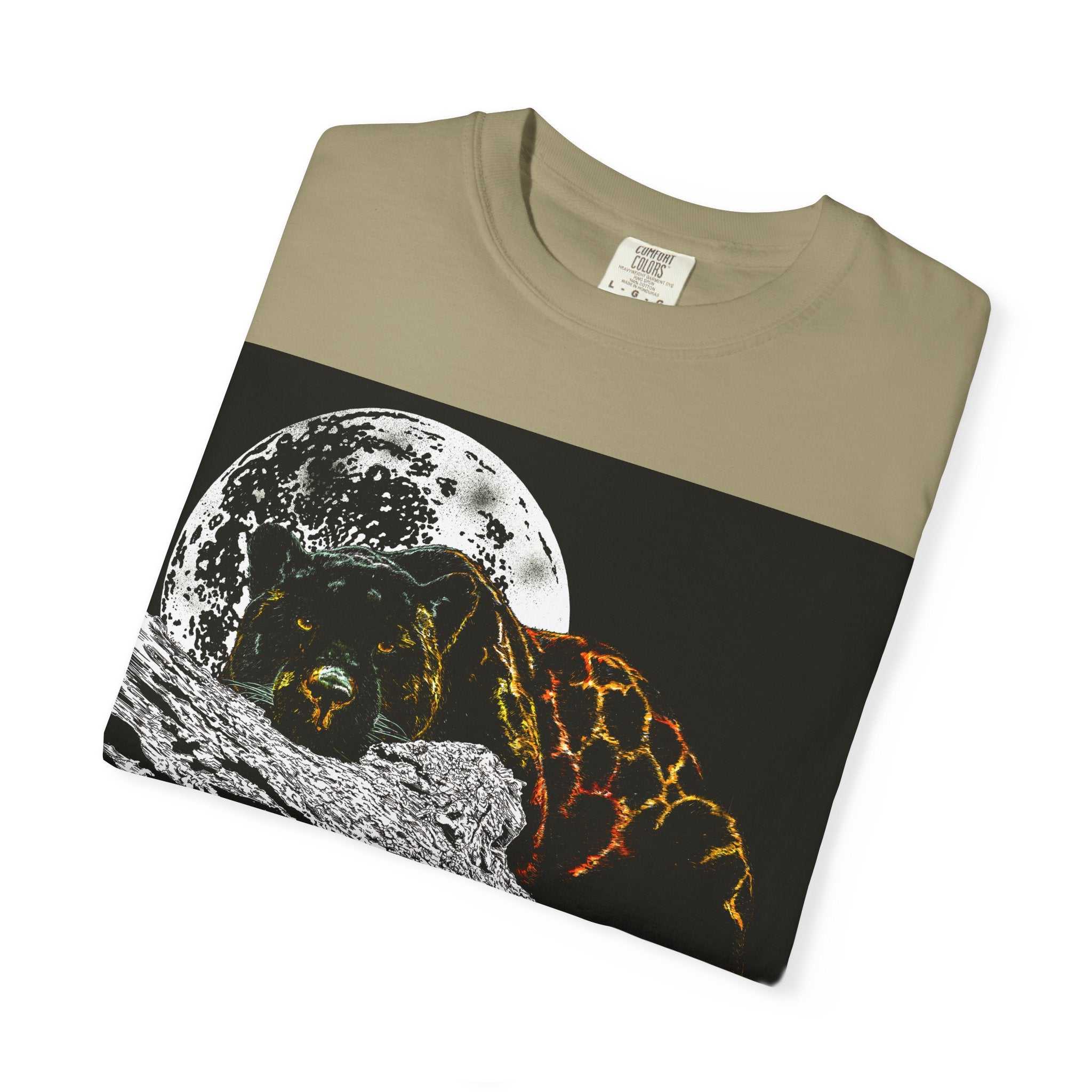 Panther Unisex T-Shirt - Garment-Dyed Animal Tee