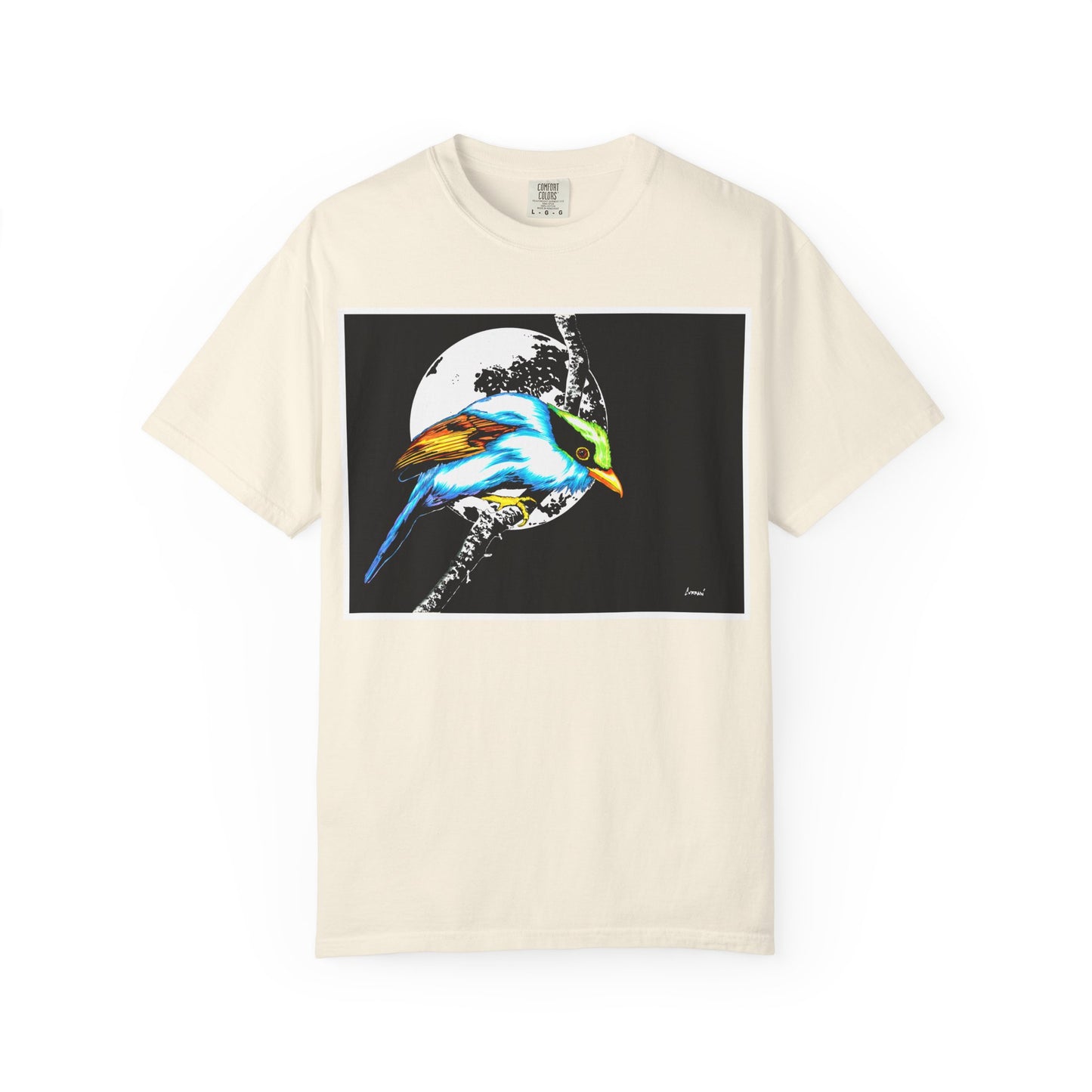 Colorful Bird Graphic Unisex T-Shirt - Nature Lover Apparel