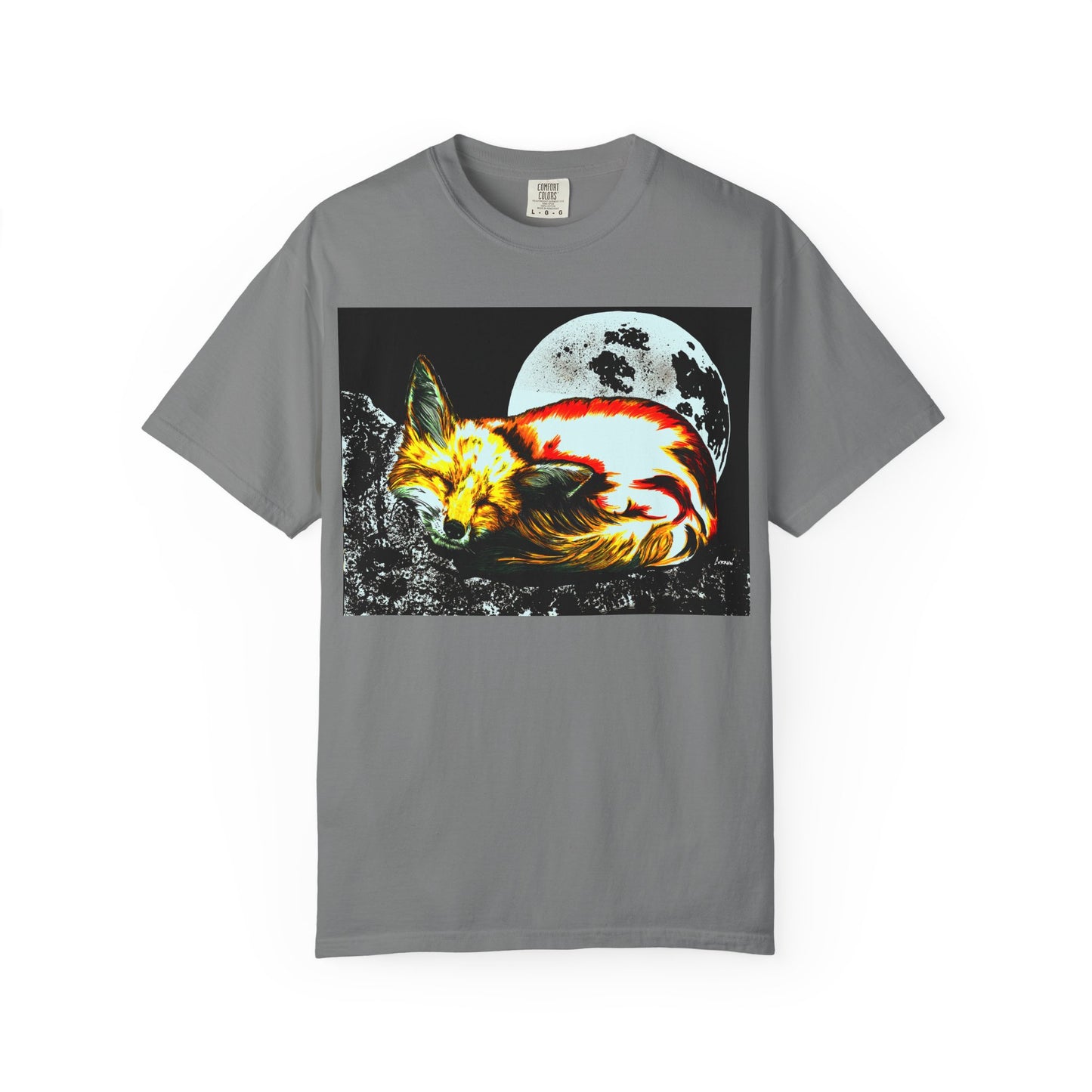 Dreamy Red Fox Graphic Unisex T-Shirt - Night Vibes