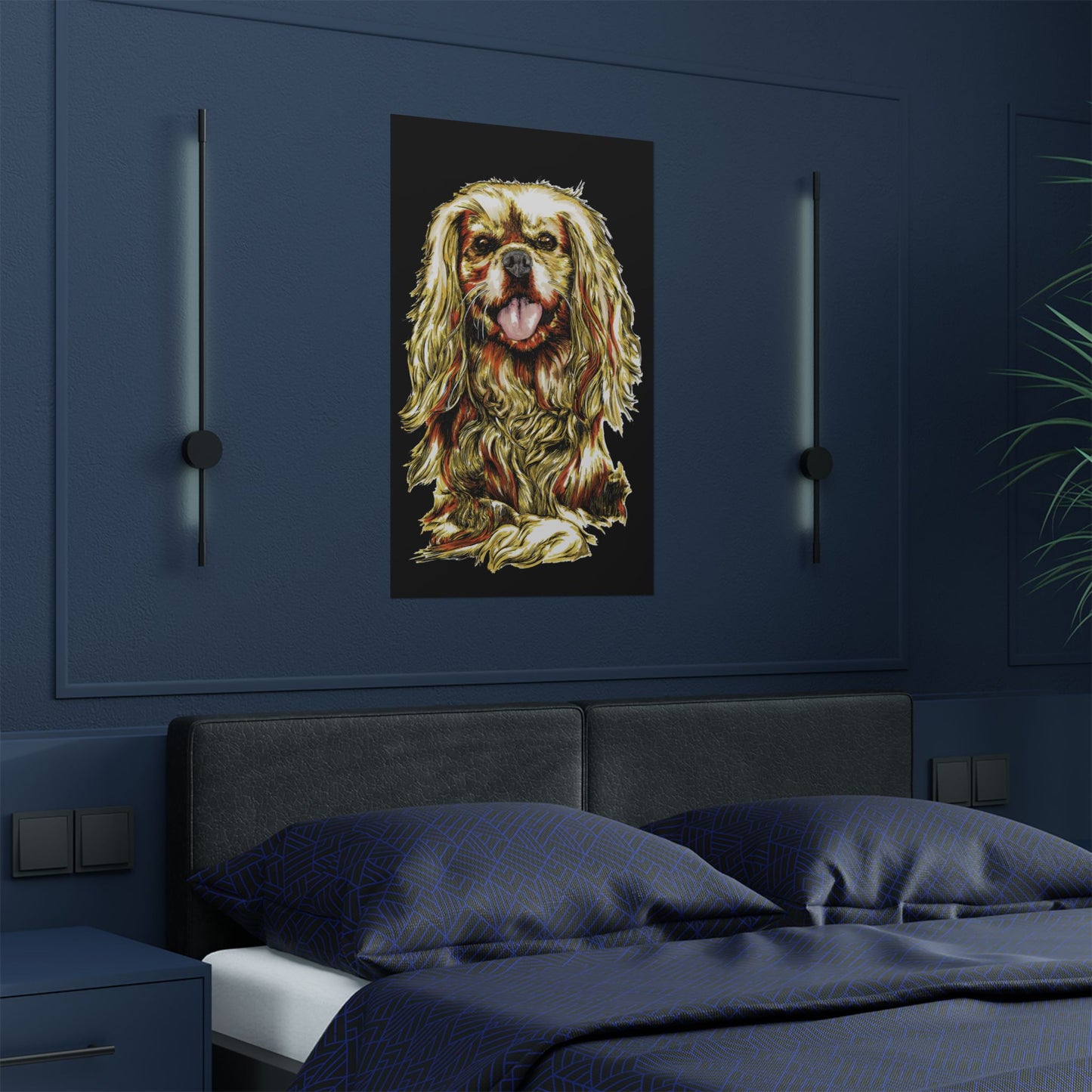 Cocker Spaniel Satin Poster - Art Print