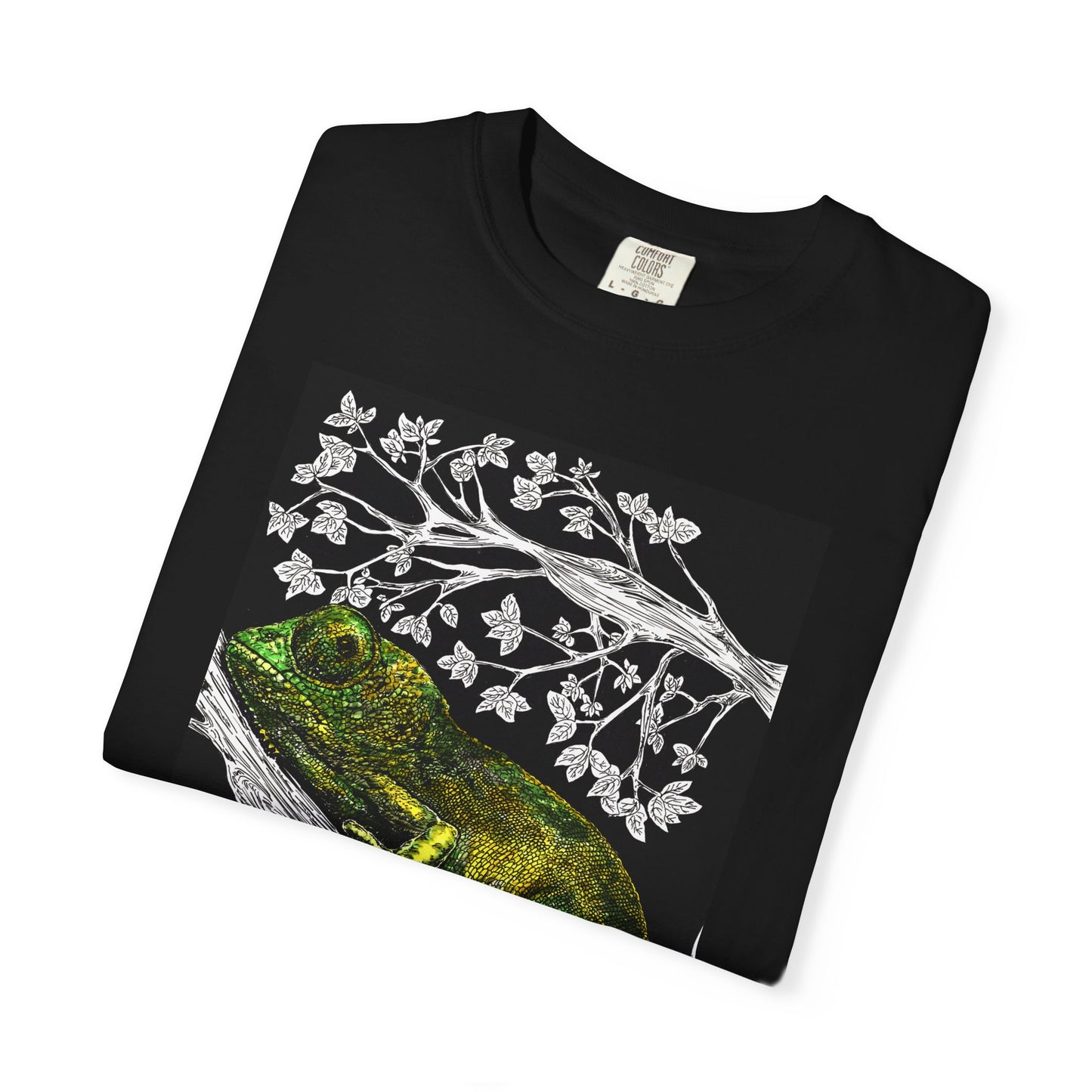 Chameleon Art Unisex Garment-Dyed T-Shirt - Nature Lover's
