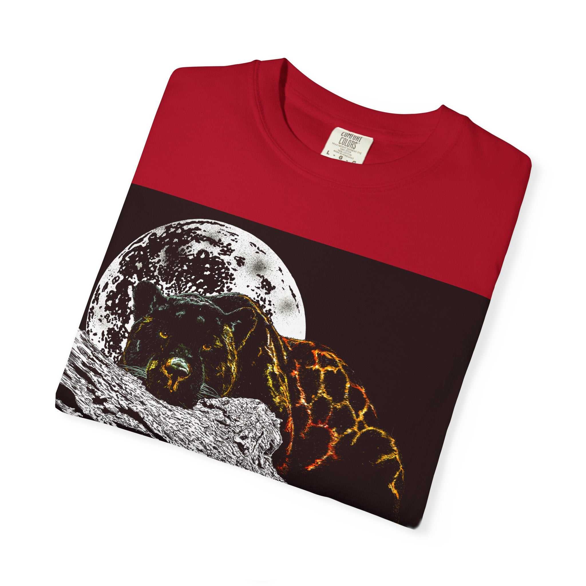 Panther Unisex T-Shirt - Garment-Dyed Animal Tee