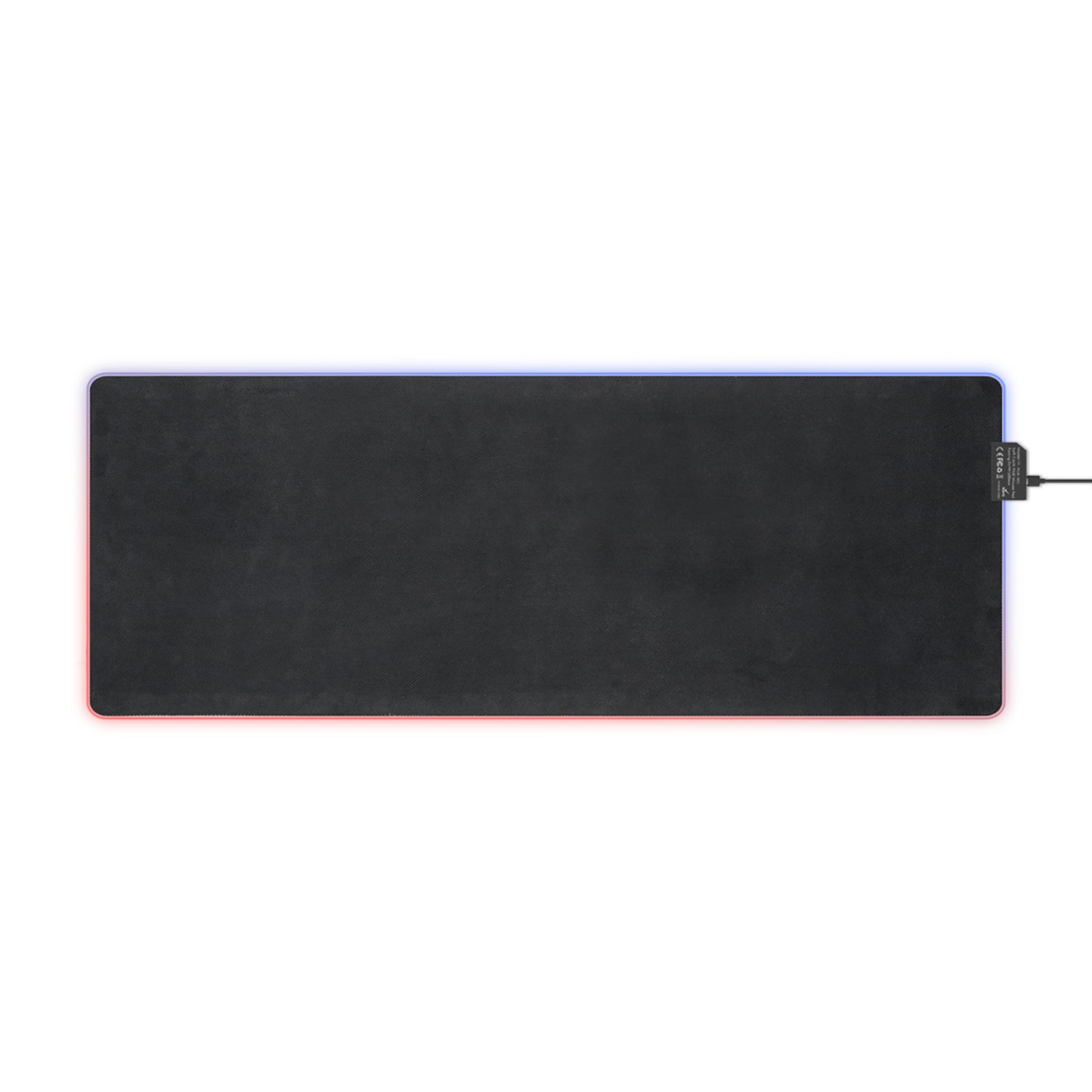 LED Gaming Mouse Pad with Leopard Design - RGB Backlit Gaming Accessory