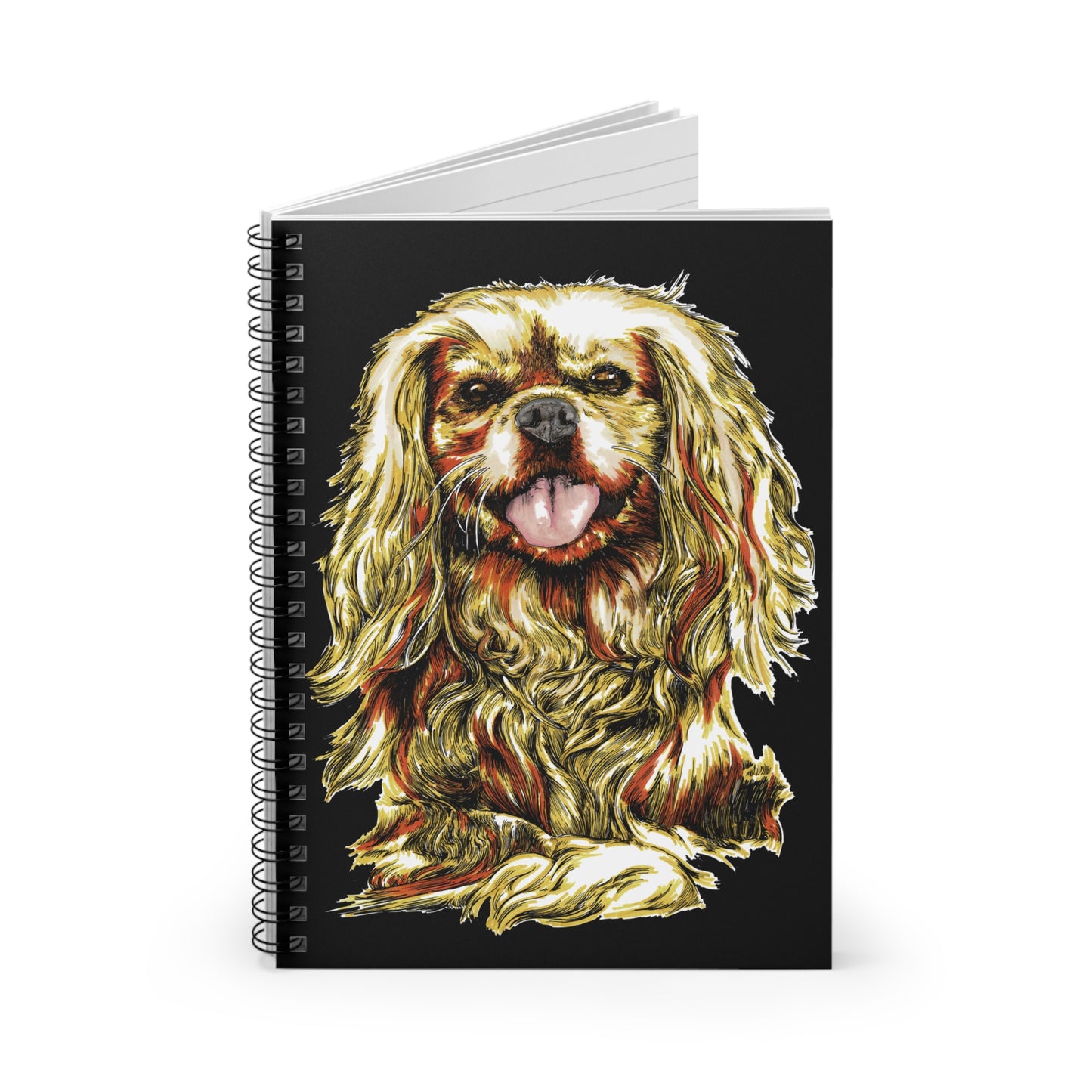 Cocker Spaniel 2 Spiral Notebook - Ruled Line