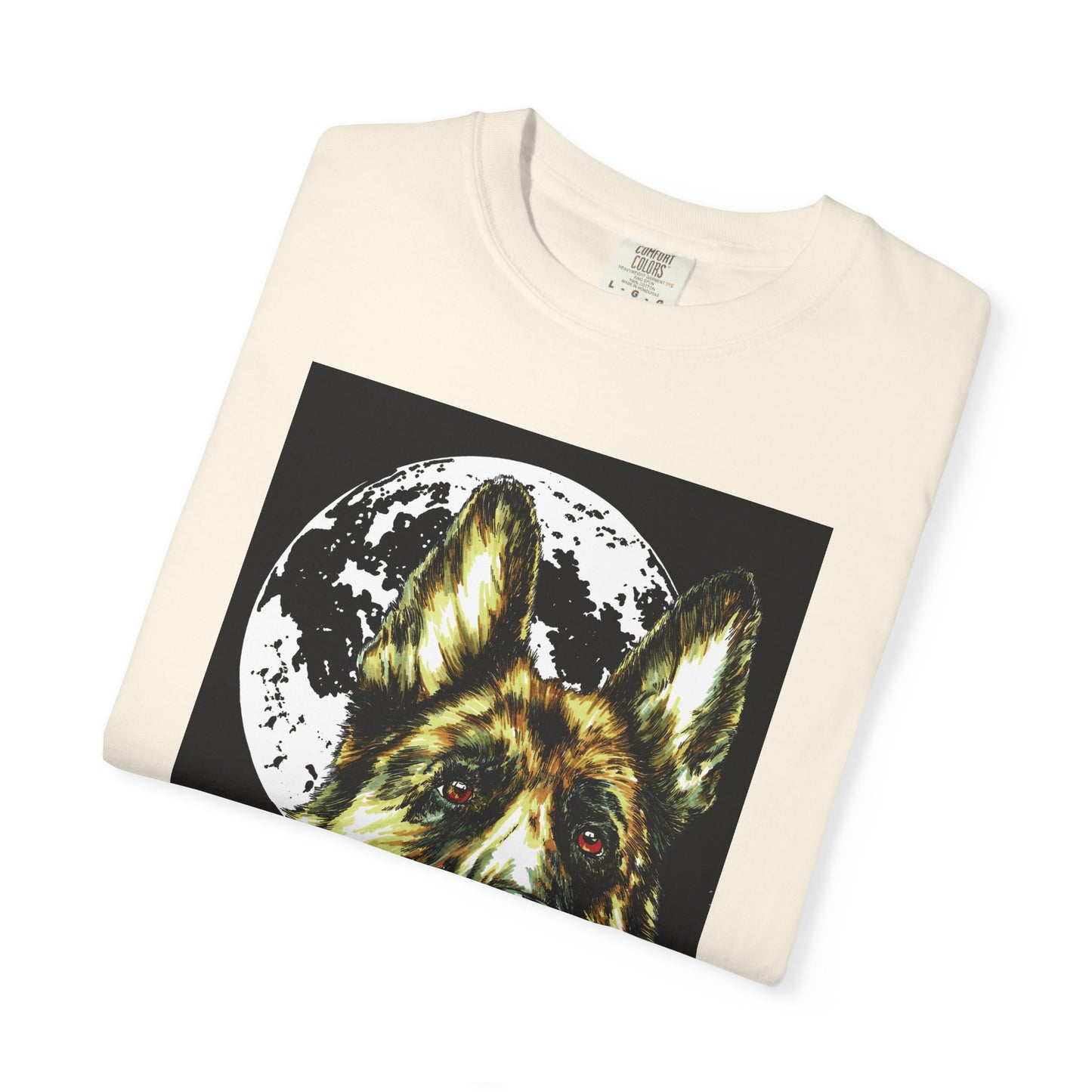 German Shepherd Hand Painted Unisex T-shirt