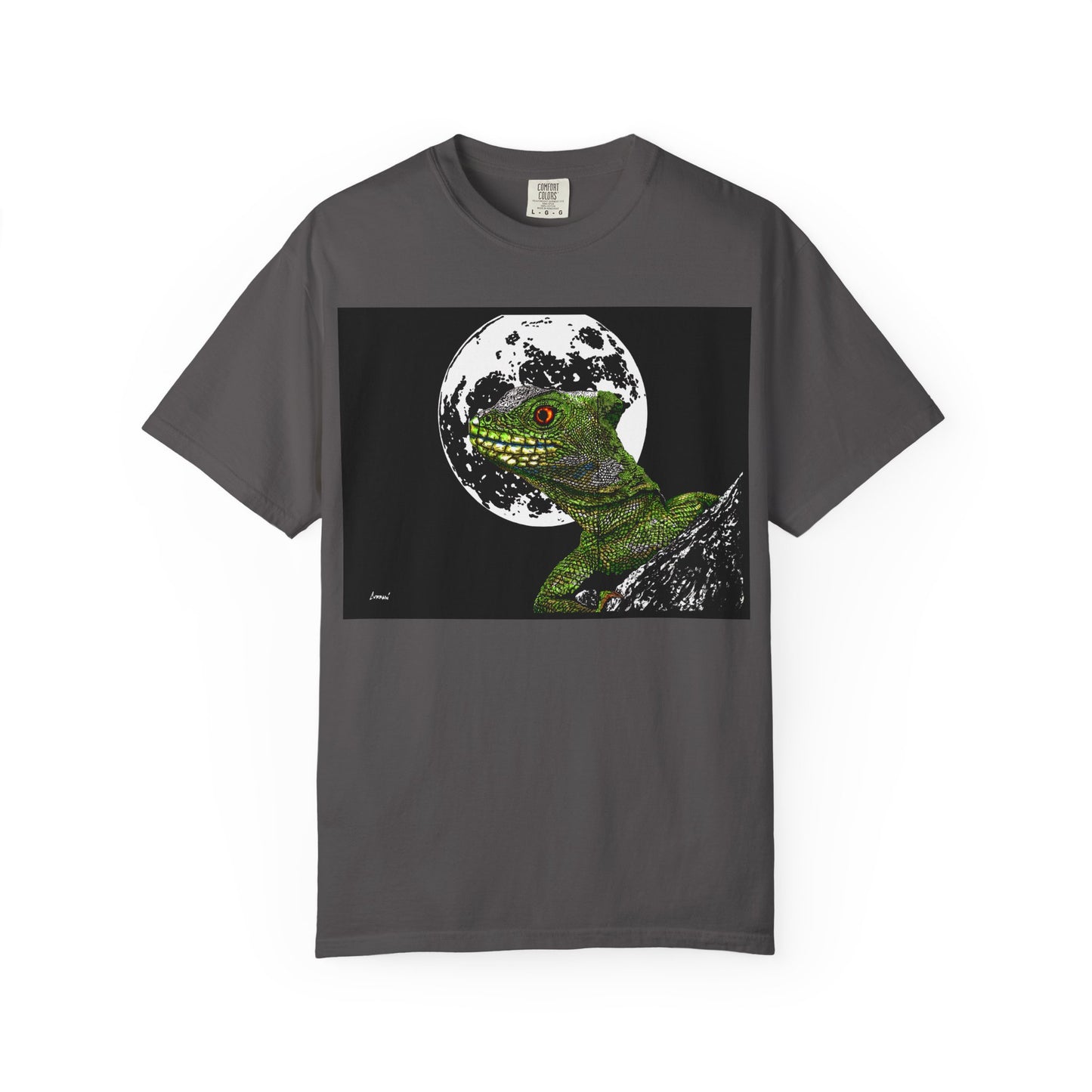Moonlit Gecko Graphic Unisex T-Shirt