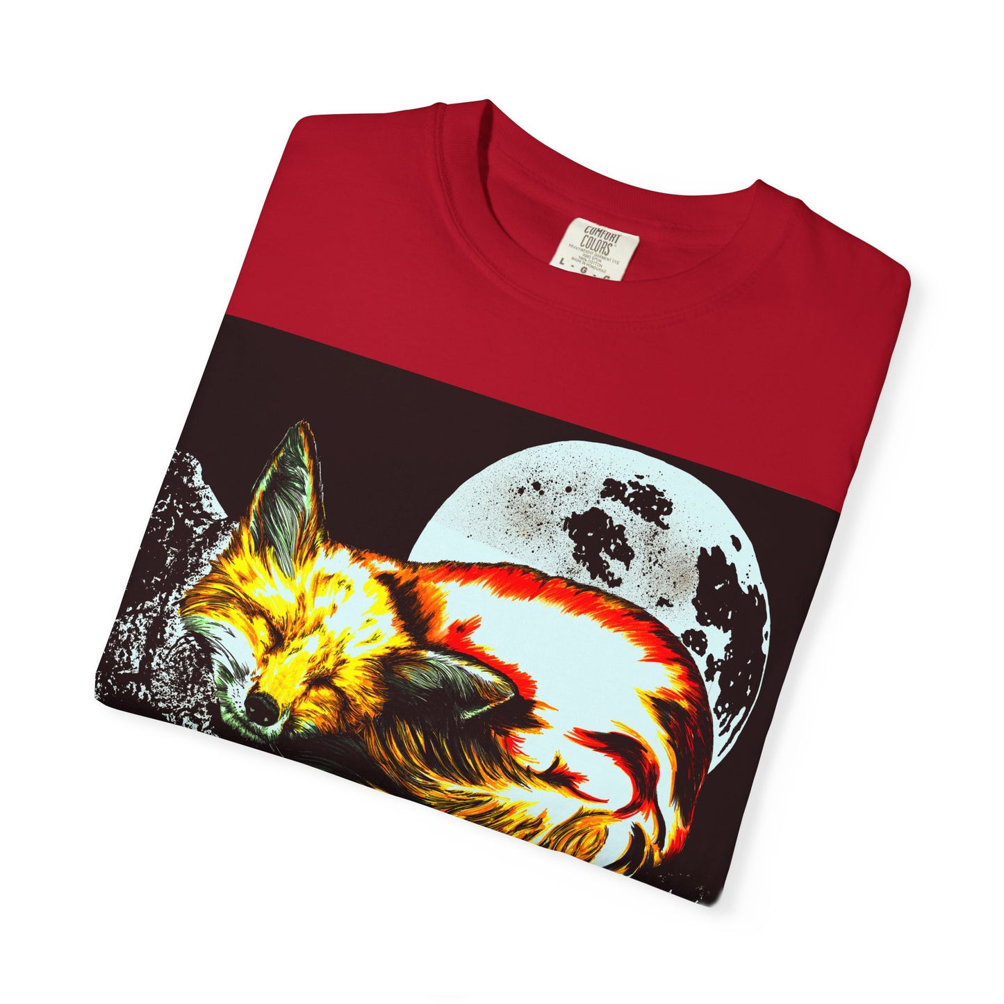 Dreamy Red Fox Graphic Unisex T-Shirt - Night Vibes