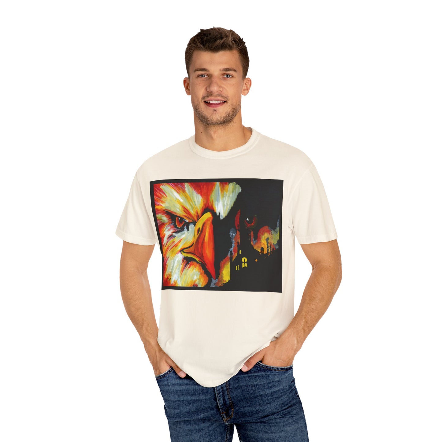 Mythical Phoenix Unisex T-Shirt - Eye-Catching Graphic Tee