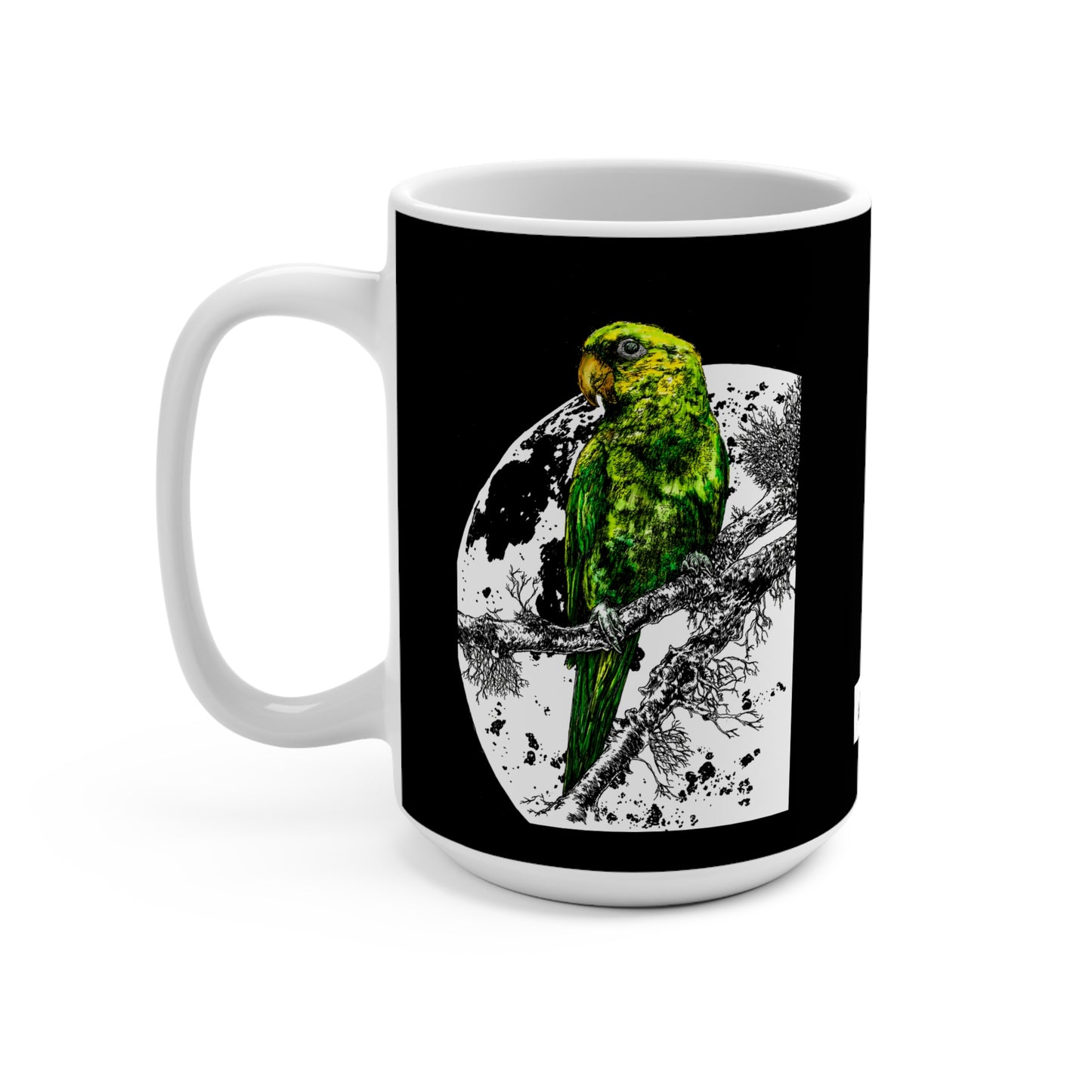 Parrot Mug - 15oz | Unique Design for Coffee Lovers