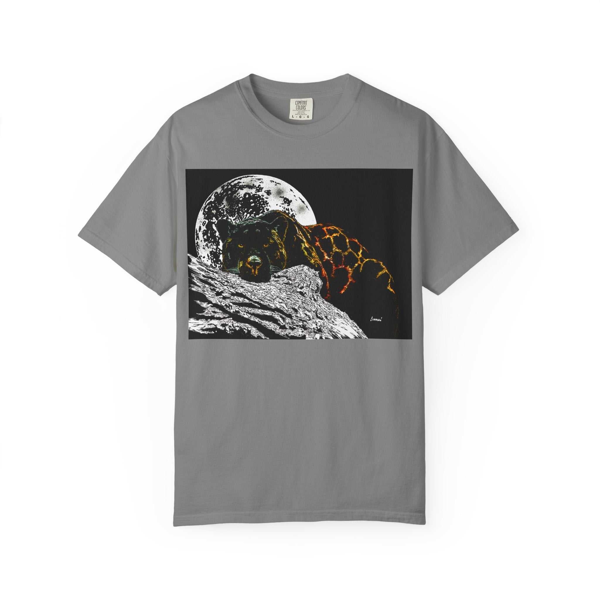 Panther Unisex T-Shirt - Garment-Dyed Animal Tee