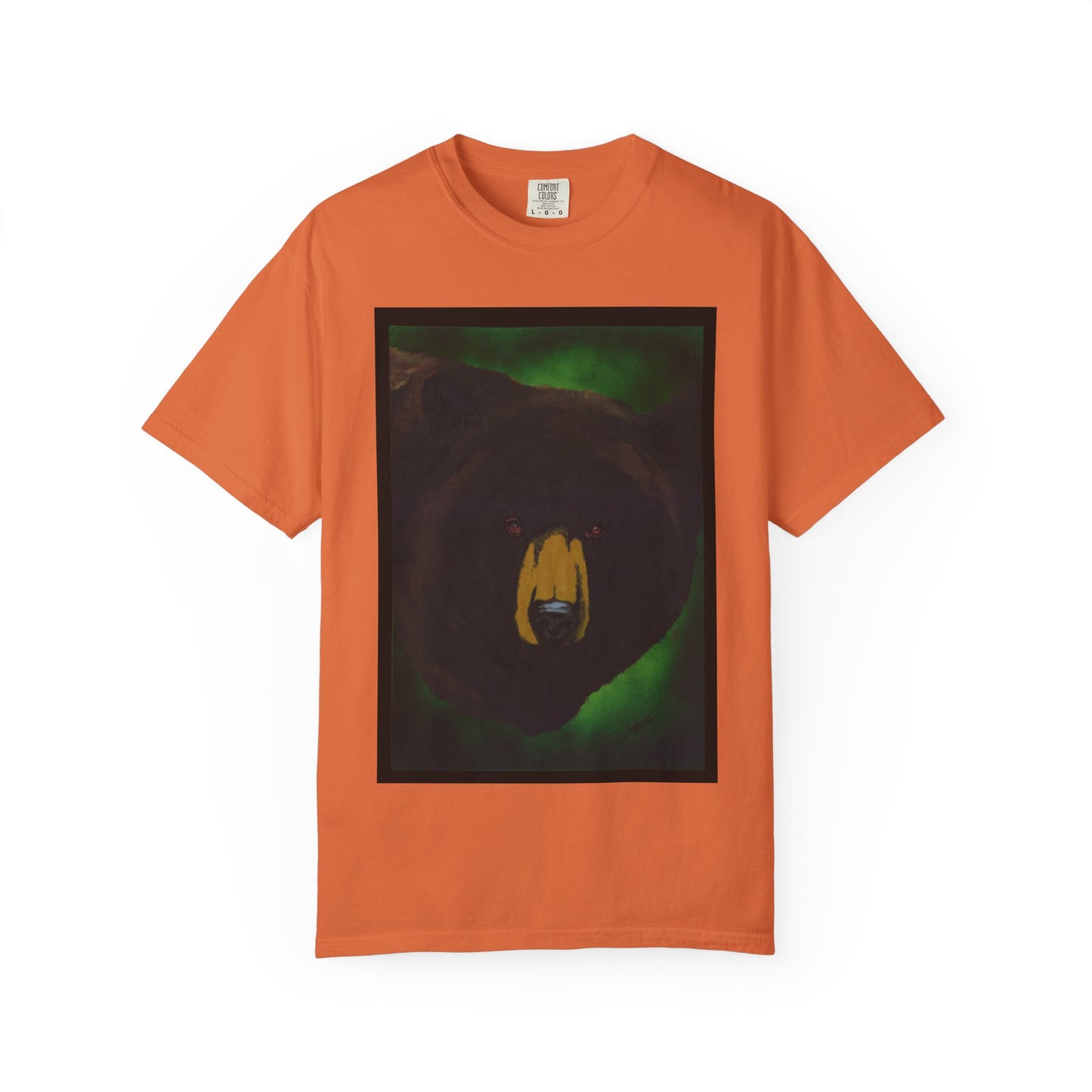 Brown Bear Unisex Garment-Dyed T-Shirt - Nature Apparel