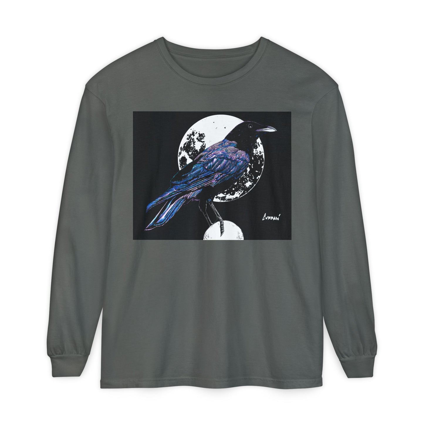 Mystical Crow Long Sleeve T Shirt Unisex
