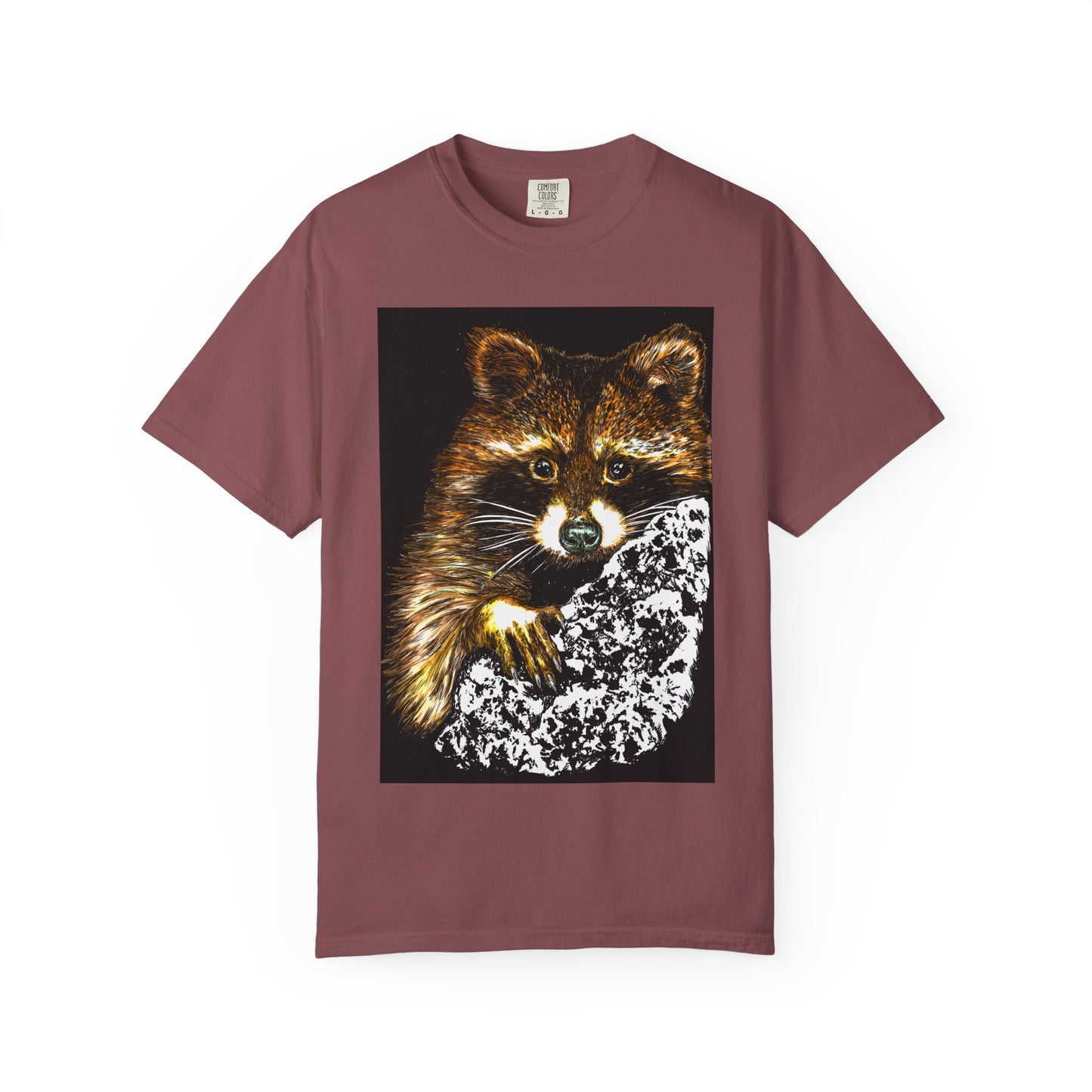 Vintage Raccoon Graphic Unisex T-shirt - Nature Lover Gift