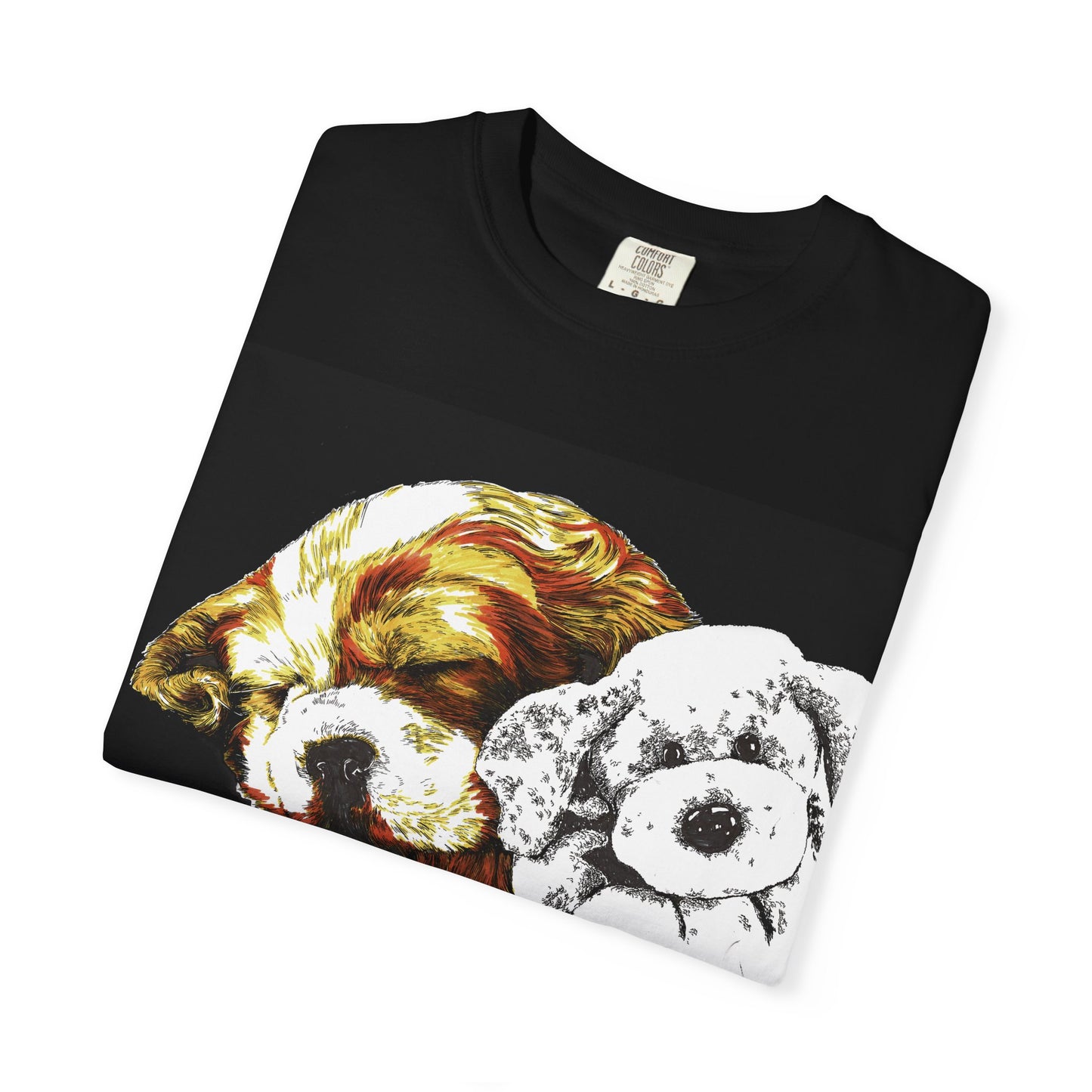 Cocker Spaniel T-shirt - Hand Drawn Art Design