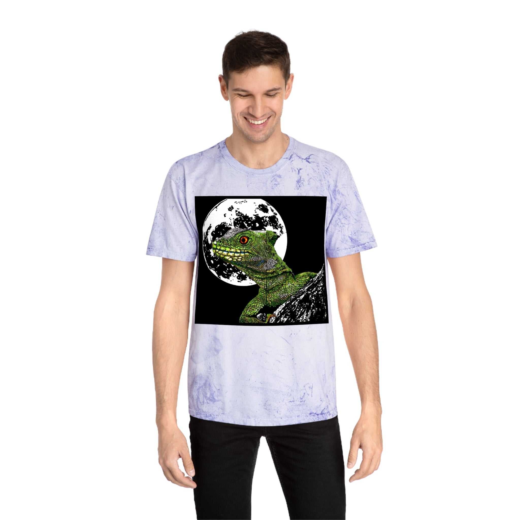 Striking Lizard Color Blast T Shirt featuring the Original