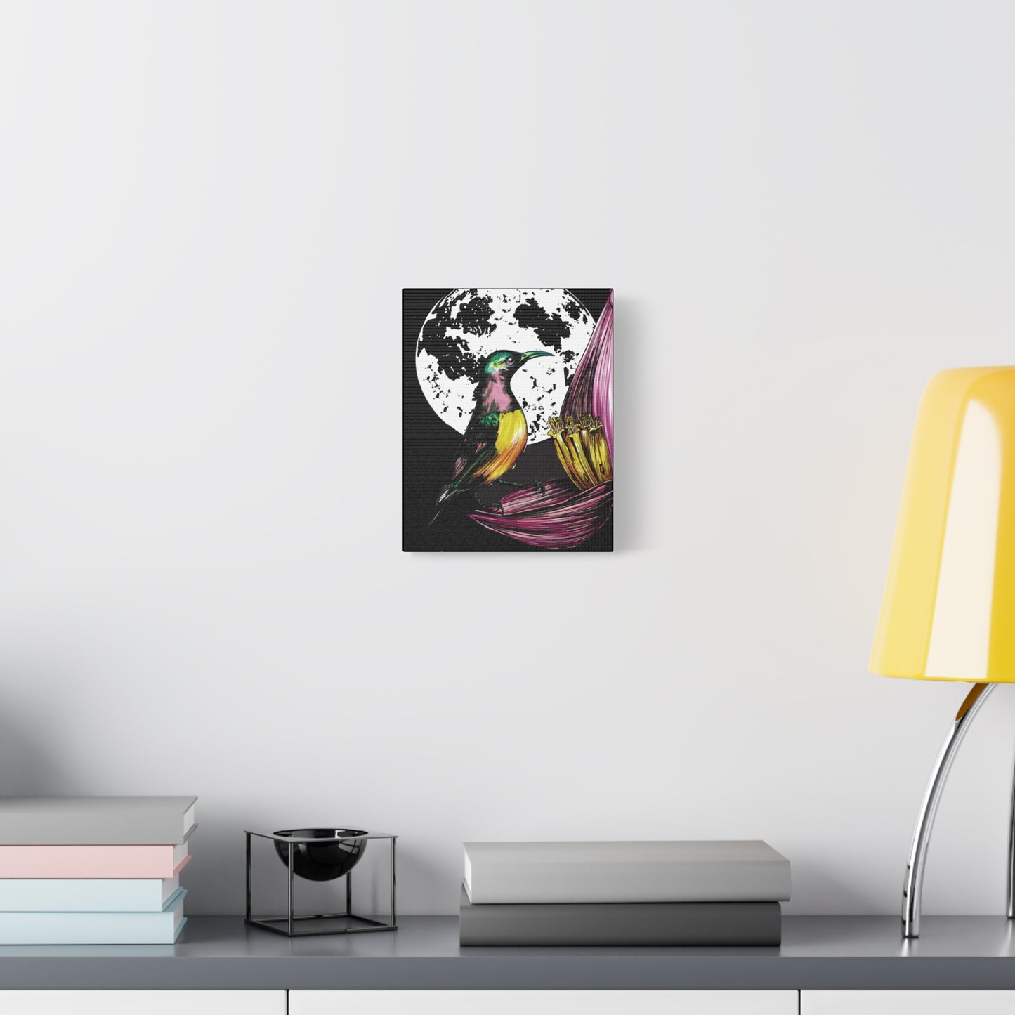 Hummingbird Wall Art Print of the Original, hand drawn