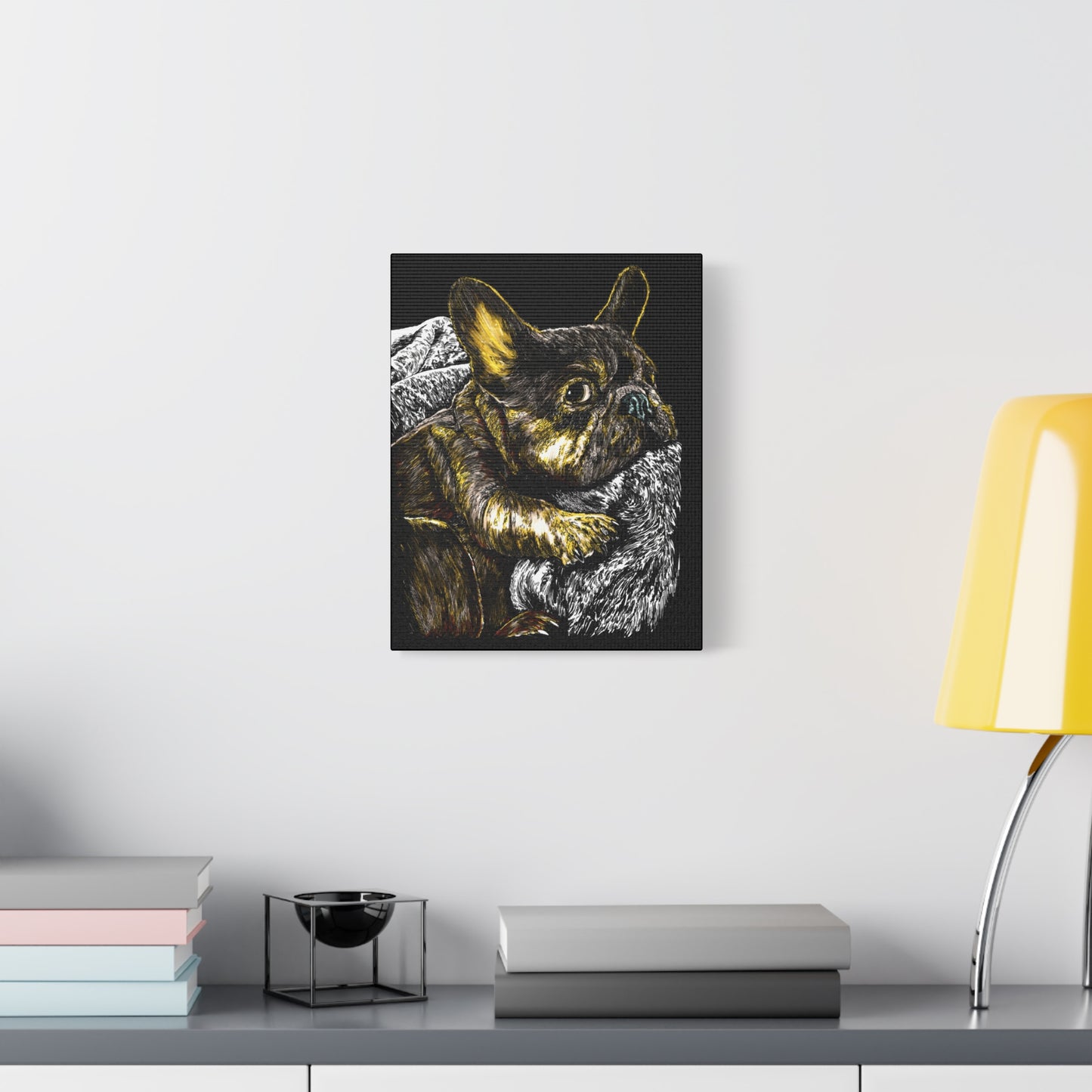 French Bulldog Canvas Wall Art Print of the Original,