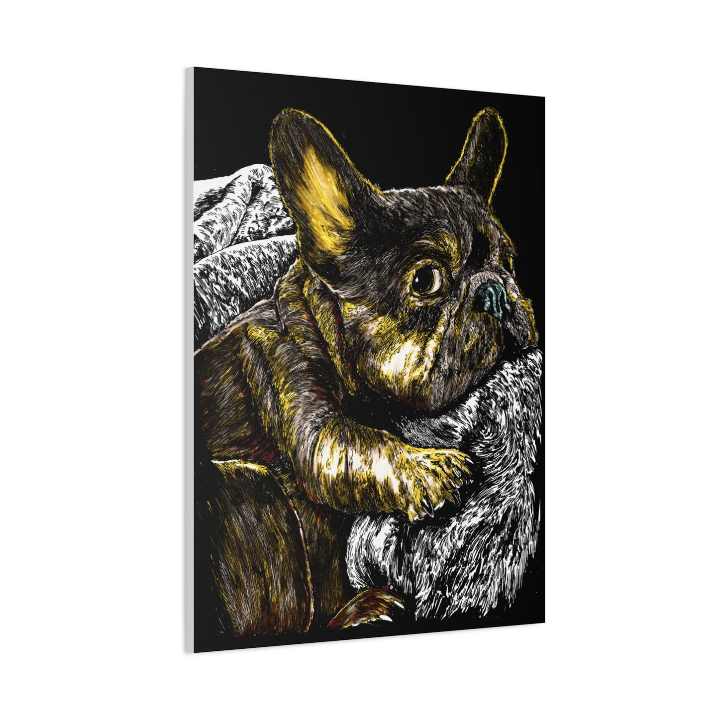 French Bulldog Canvas Wall Art Print of the Original,