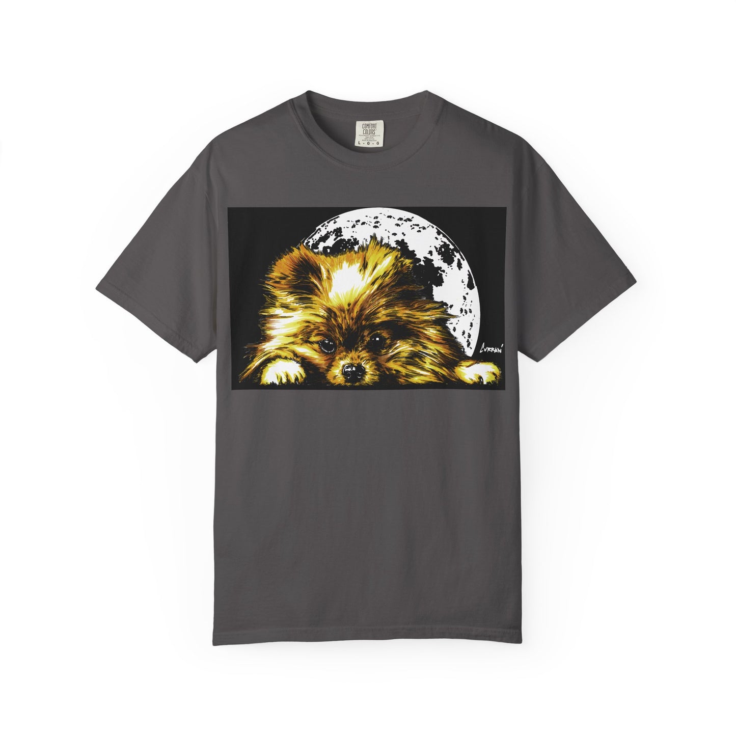 Pomeranian Unisex T-shirt - Hand Painted Art Design