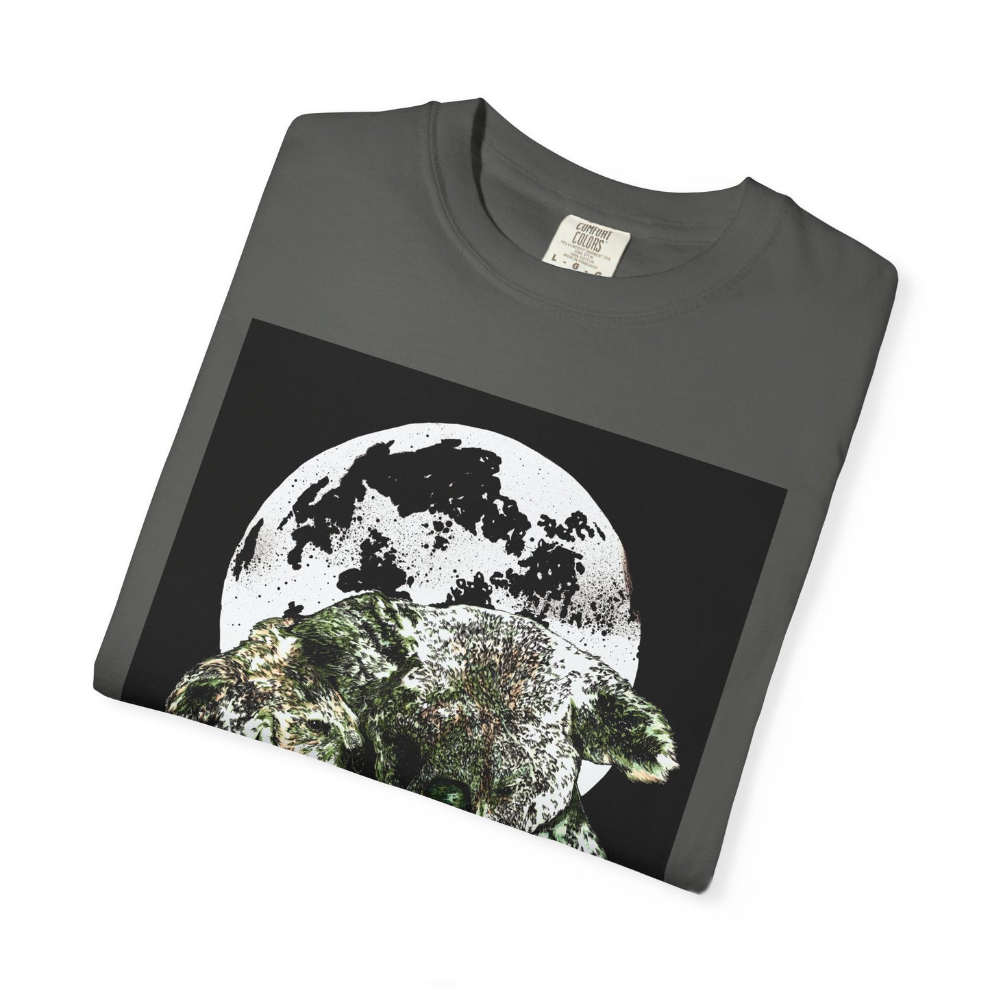 Moonlit Koala T-Shirt for Nature Lovers - Unisex Garment-Dyed Eco-Friendly Tee