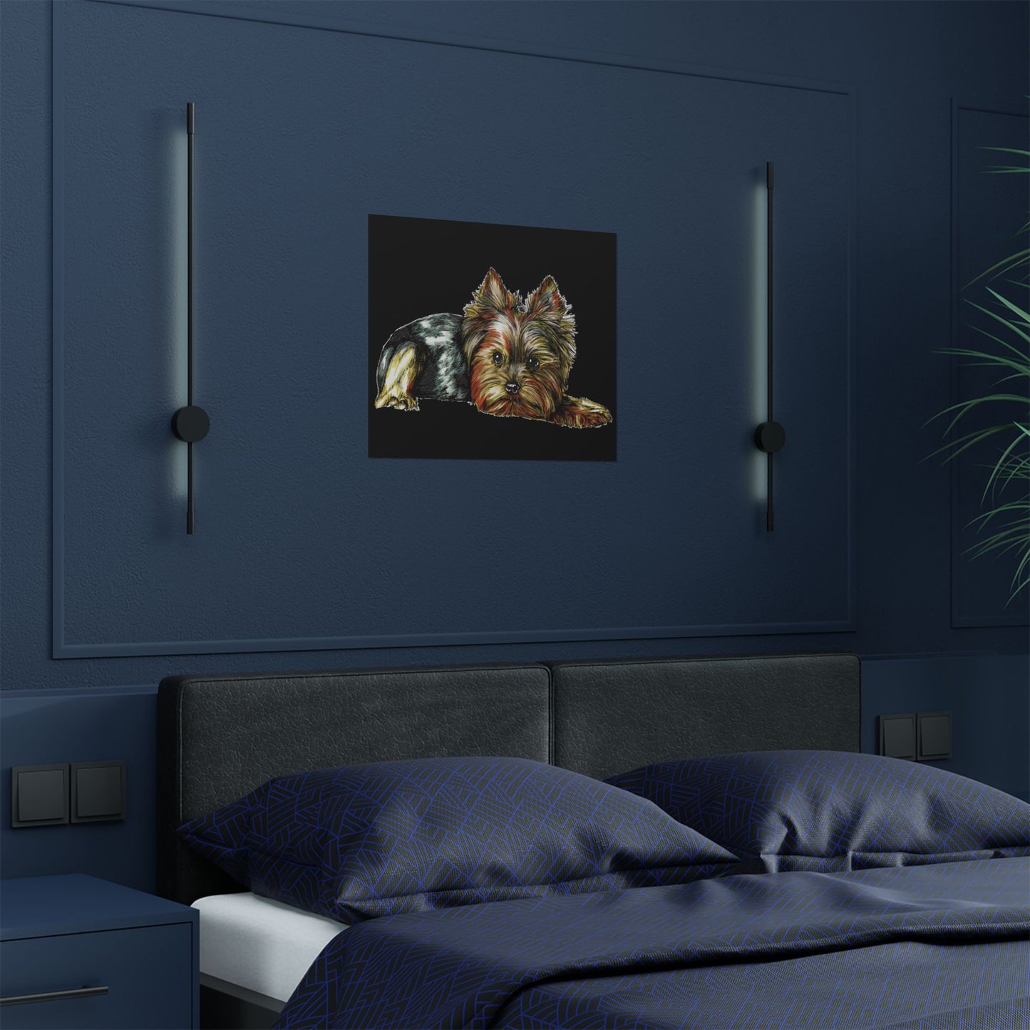 Yorkshire Terrier Satin Poster