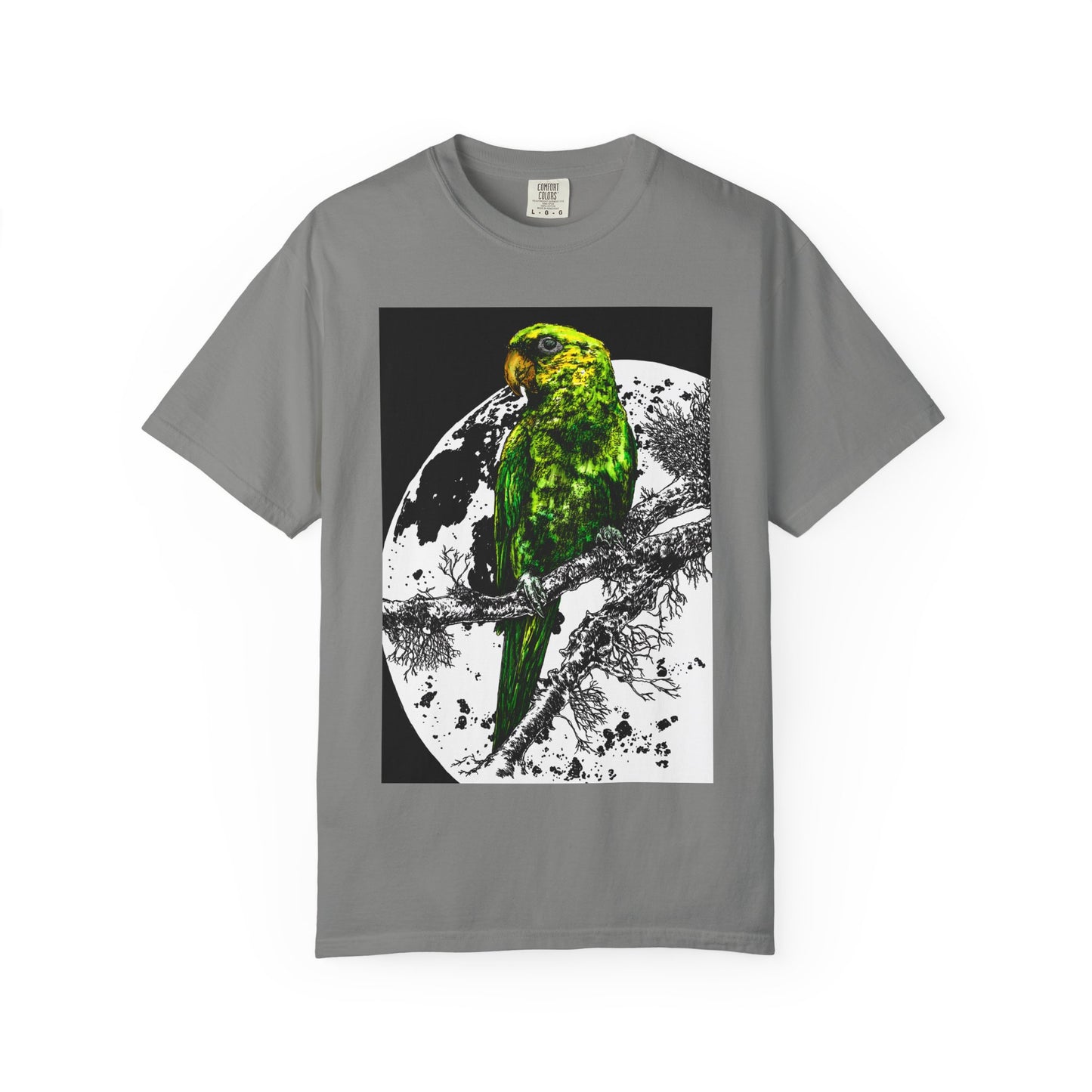 Parrot in the Moonlight Unisex T-shirt