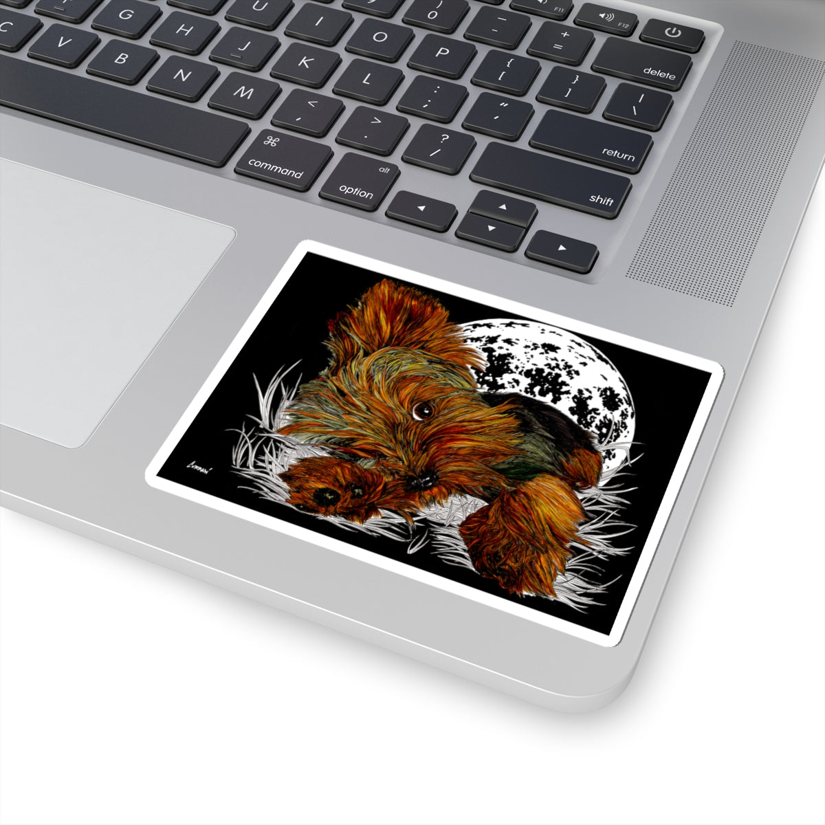 Yorkie Kiss-Cut Stickers – Perfect for Pet and Dog Lovers