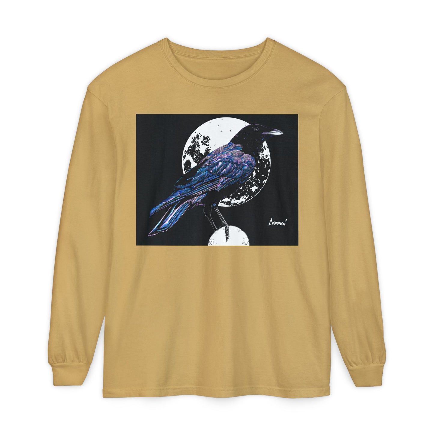 Mystical Crow Long Sleeve T Shirt Unisex