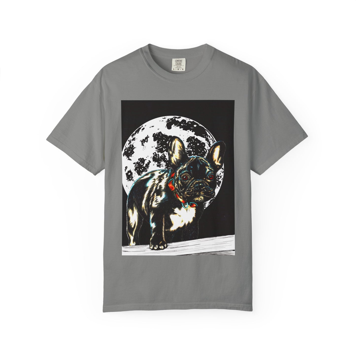 Moonlit French Bulldog Unisex T-Shirt - Pet Lovers Gift