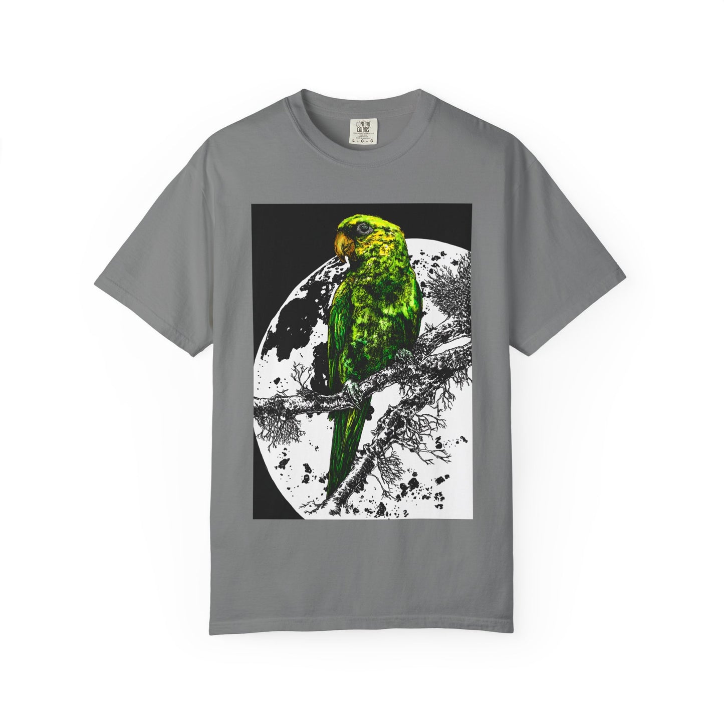 Parrot in the Moonlight Unisex T-shirt