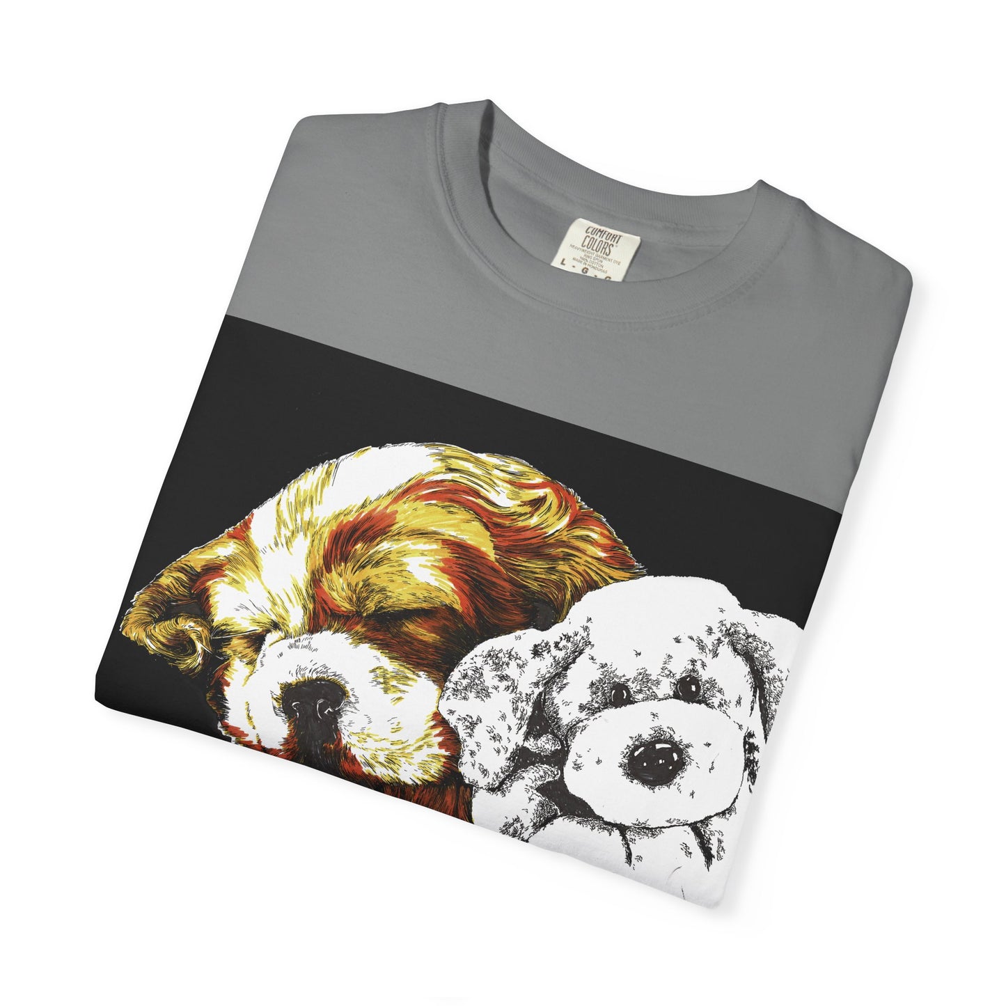 Cocker Spaniel T-shirt - Hand Drawn Art Design