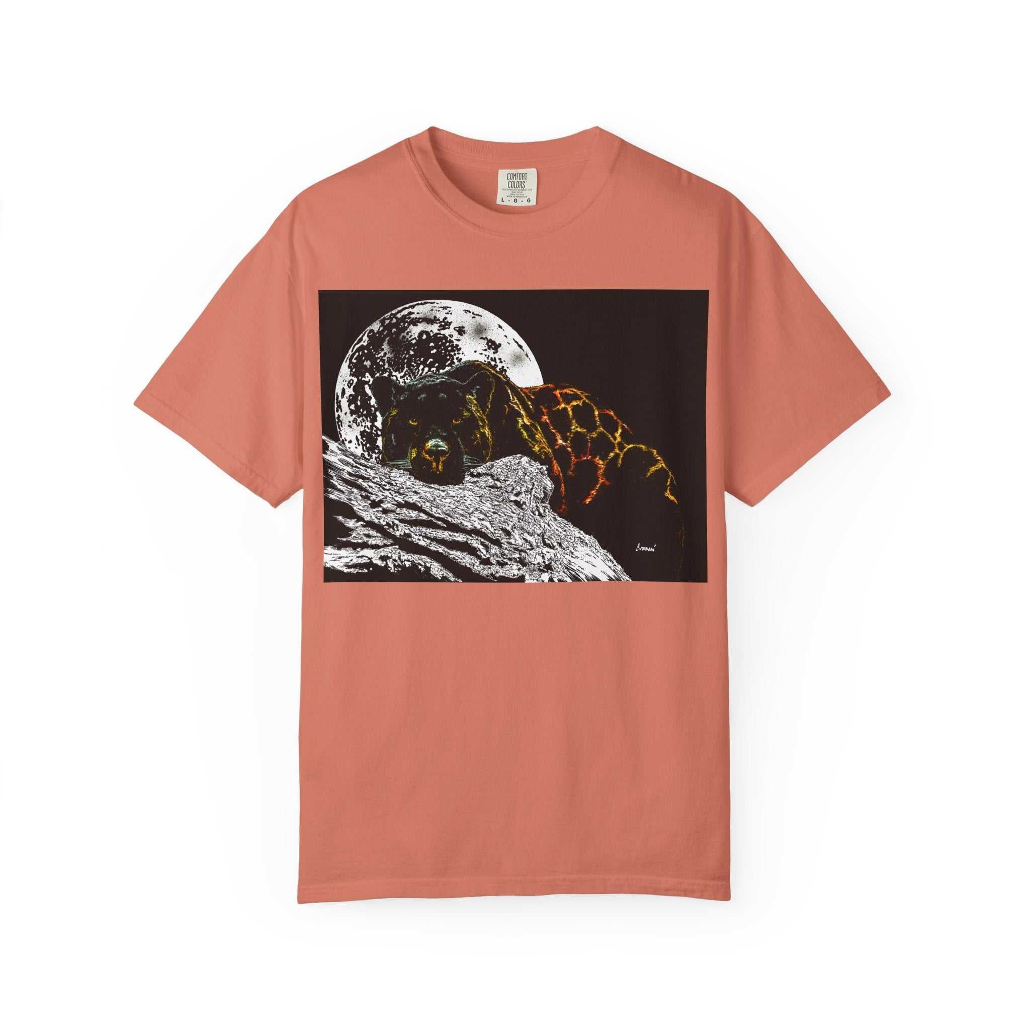 Panther Unisex T-Shirt - Garment-Dyed Animal Tee