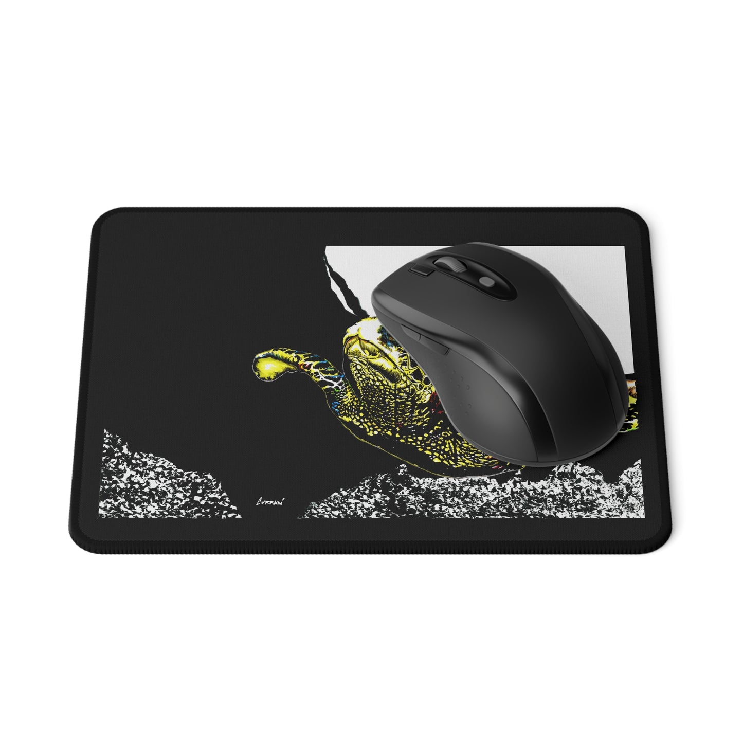 Artistic Sea Turtle Non-Slip Gaming Mouse Pad