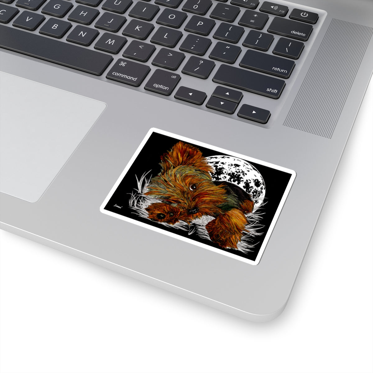 Yorkie Kiss-Cut Stickers – Perfect for Pet and Dog Lovers