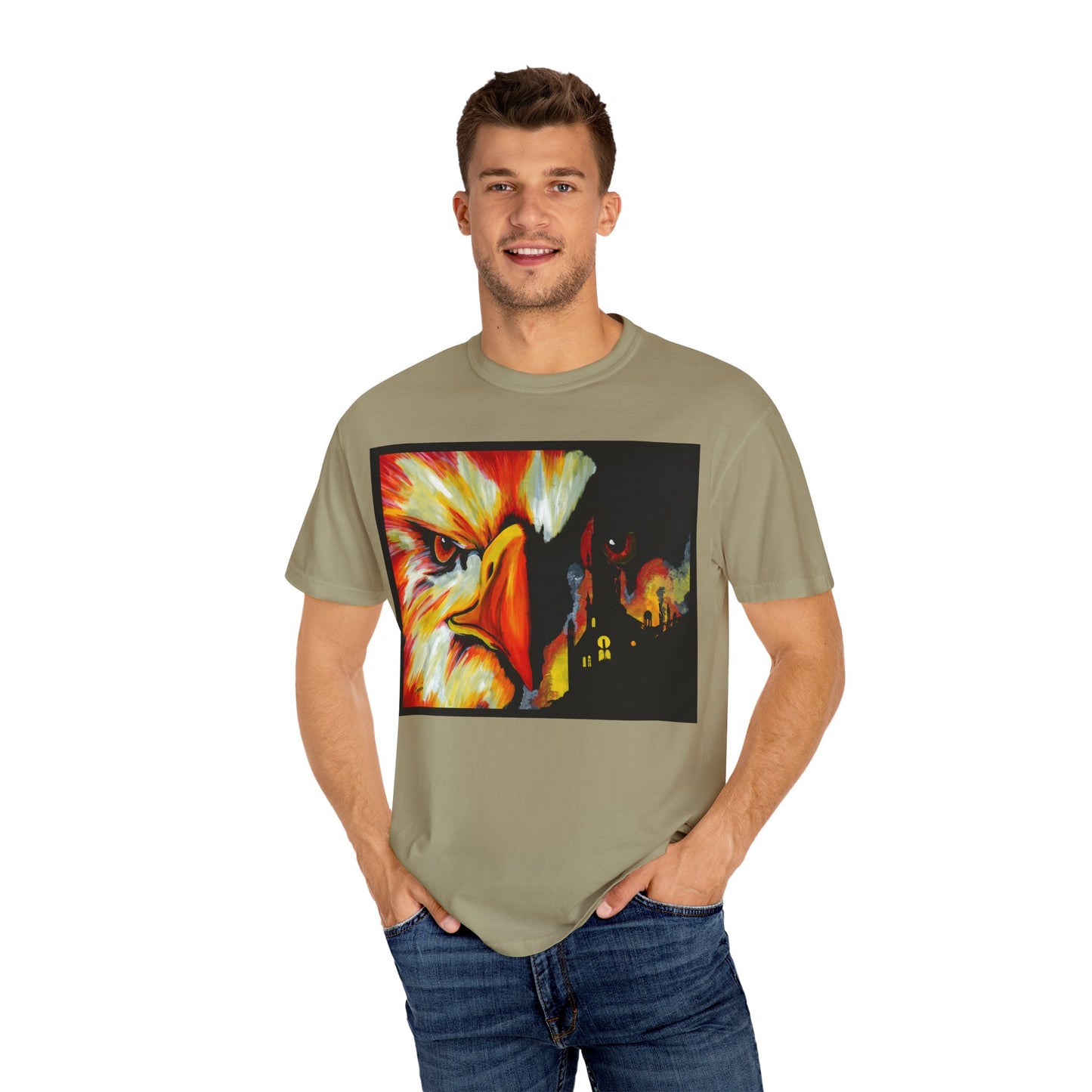 Mythical Phoenix Unisex T-Shirt - Eye-Catching Graphic Tee