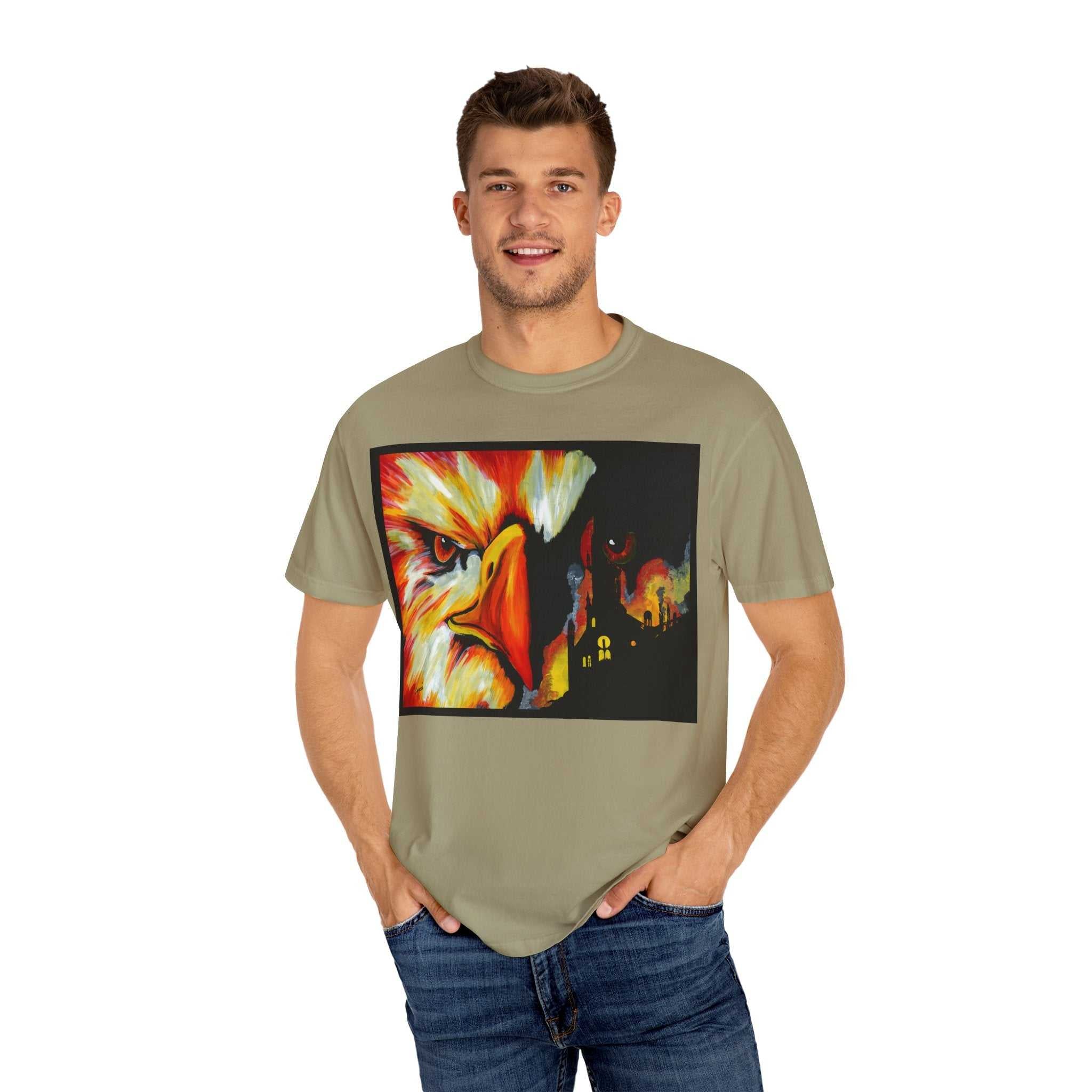 Mythical Phoenix Unisex T-Shirt - Eye-Catching Graphic Tee