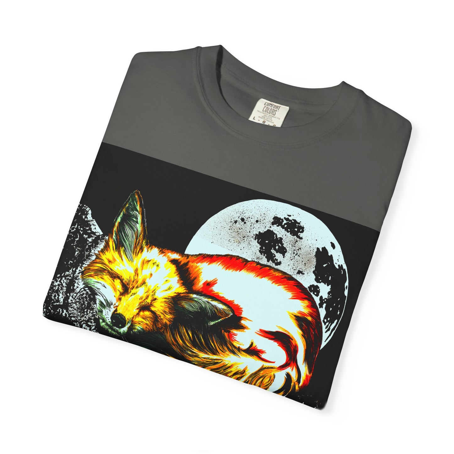 Dreamy Red Fox Graphic Unisex T-Shirt - Night Vibes