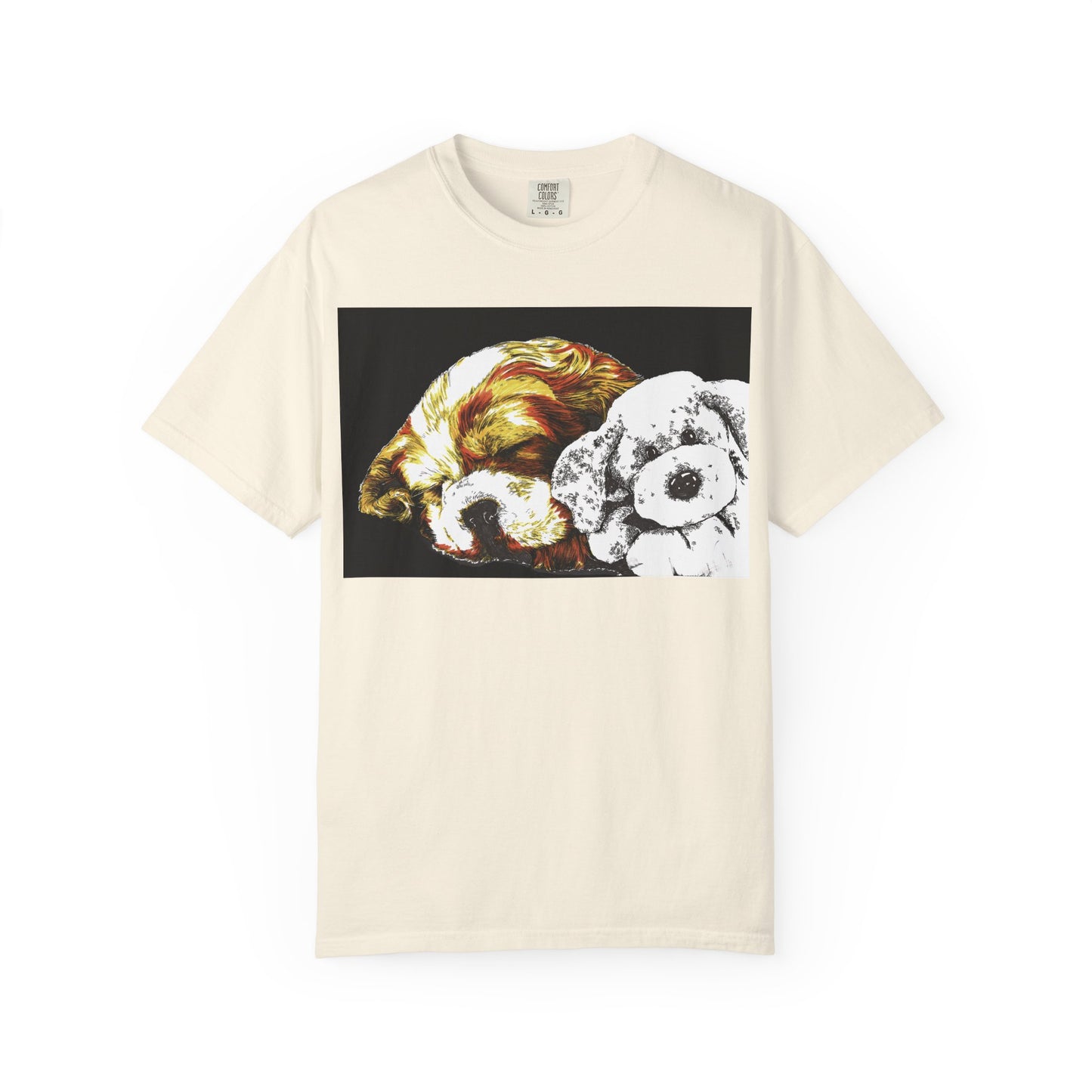 Cocker Spaniel T-shirt - Hand Drawn Art Design