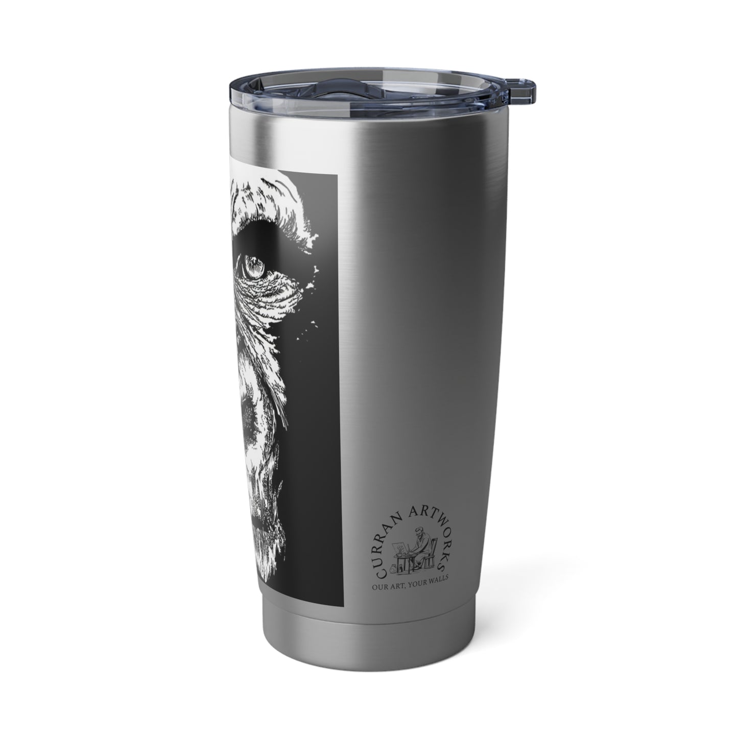 Gorilla Wall Art 20oz Tumbler - Travel Mug, Gift Idea