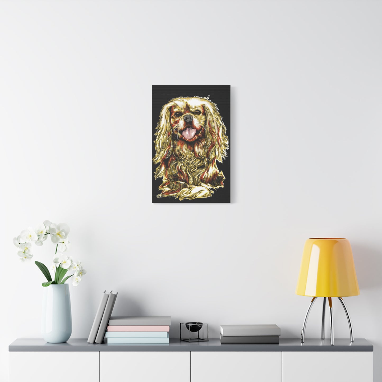 Cocker Spaniel Print, Hand-Drawn Dog Art