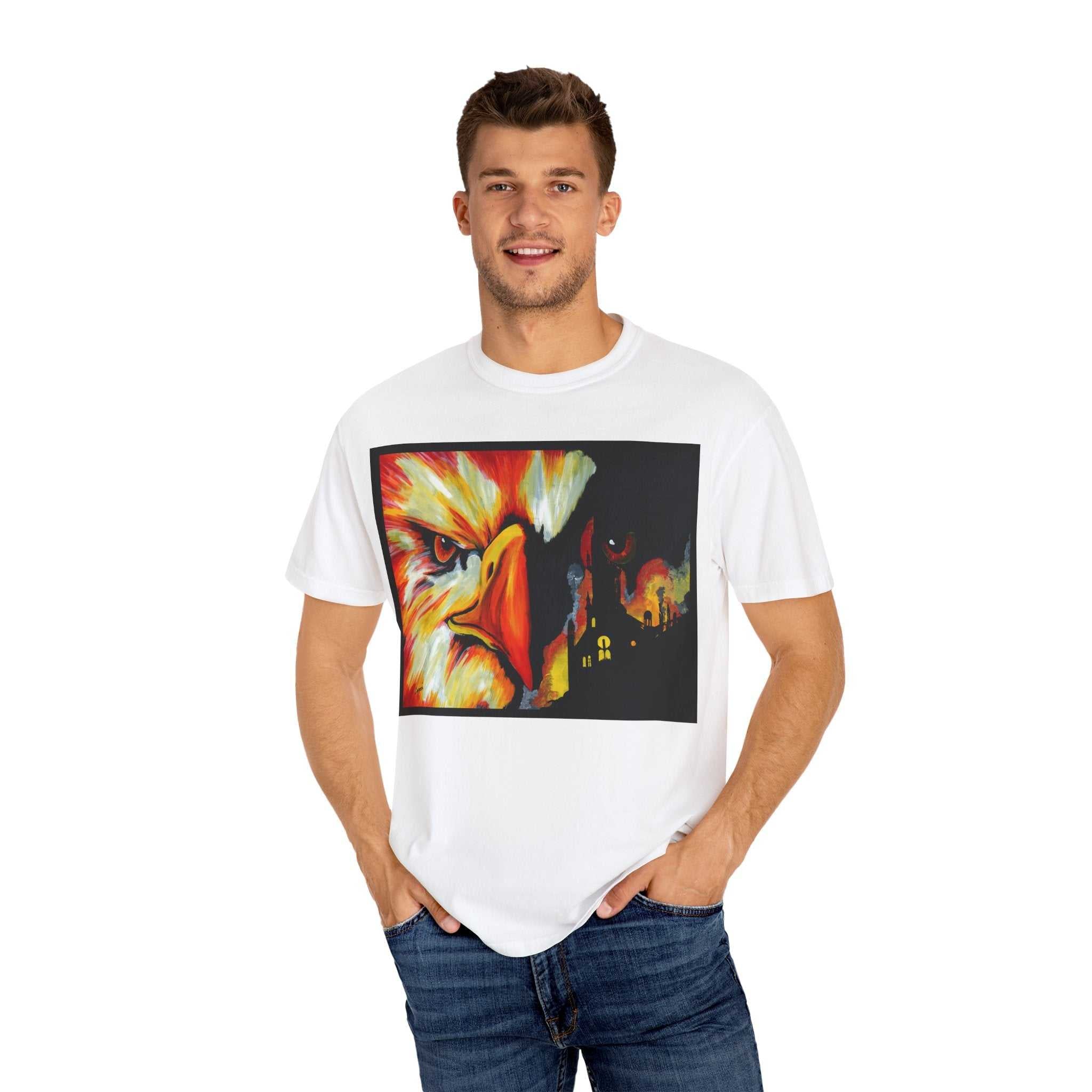 Mythical Phoenix Unisex T-Shirt - Eye-Catching Graphic Tee
