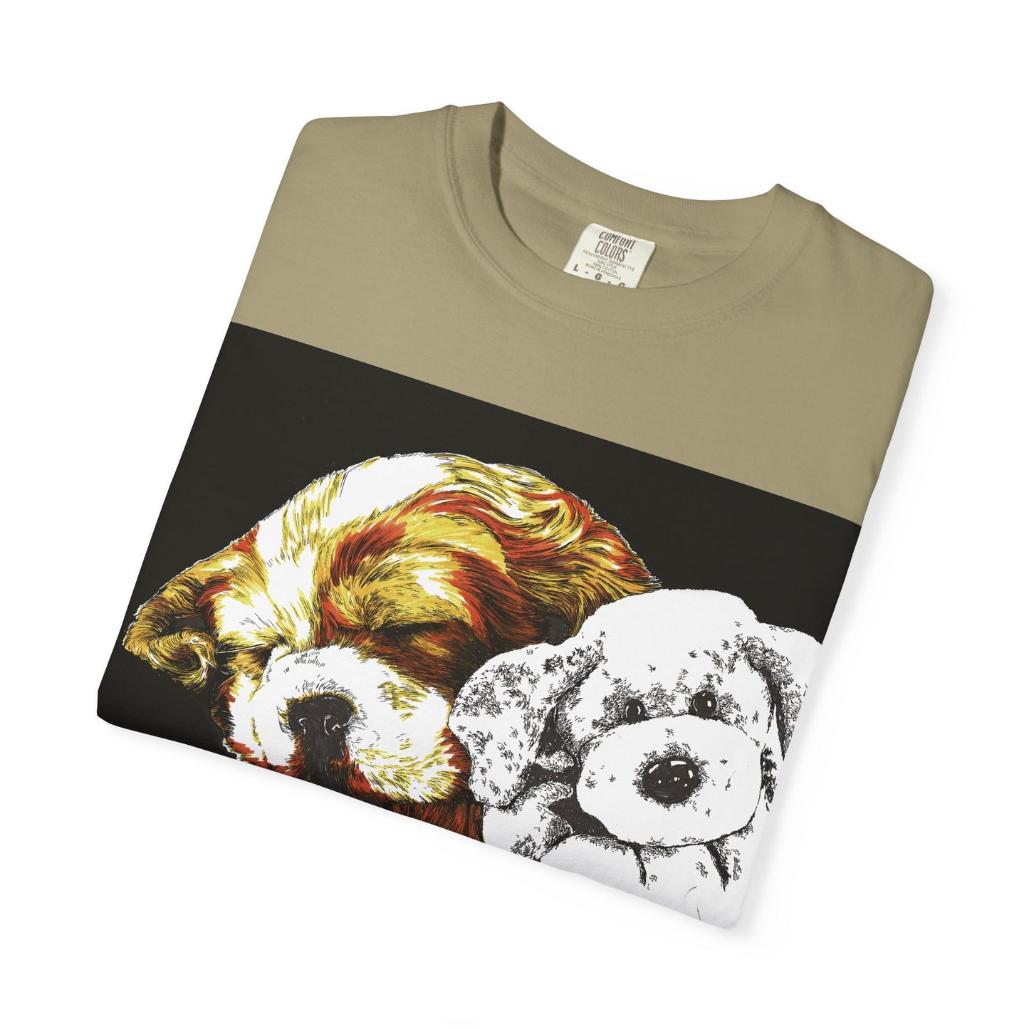 Cocker Spaniel T-shirt - Hand Drawn Art Design